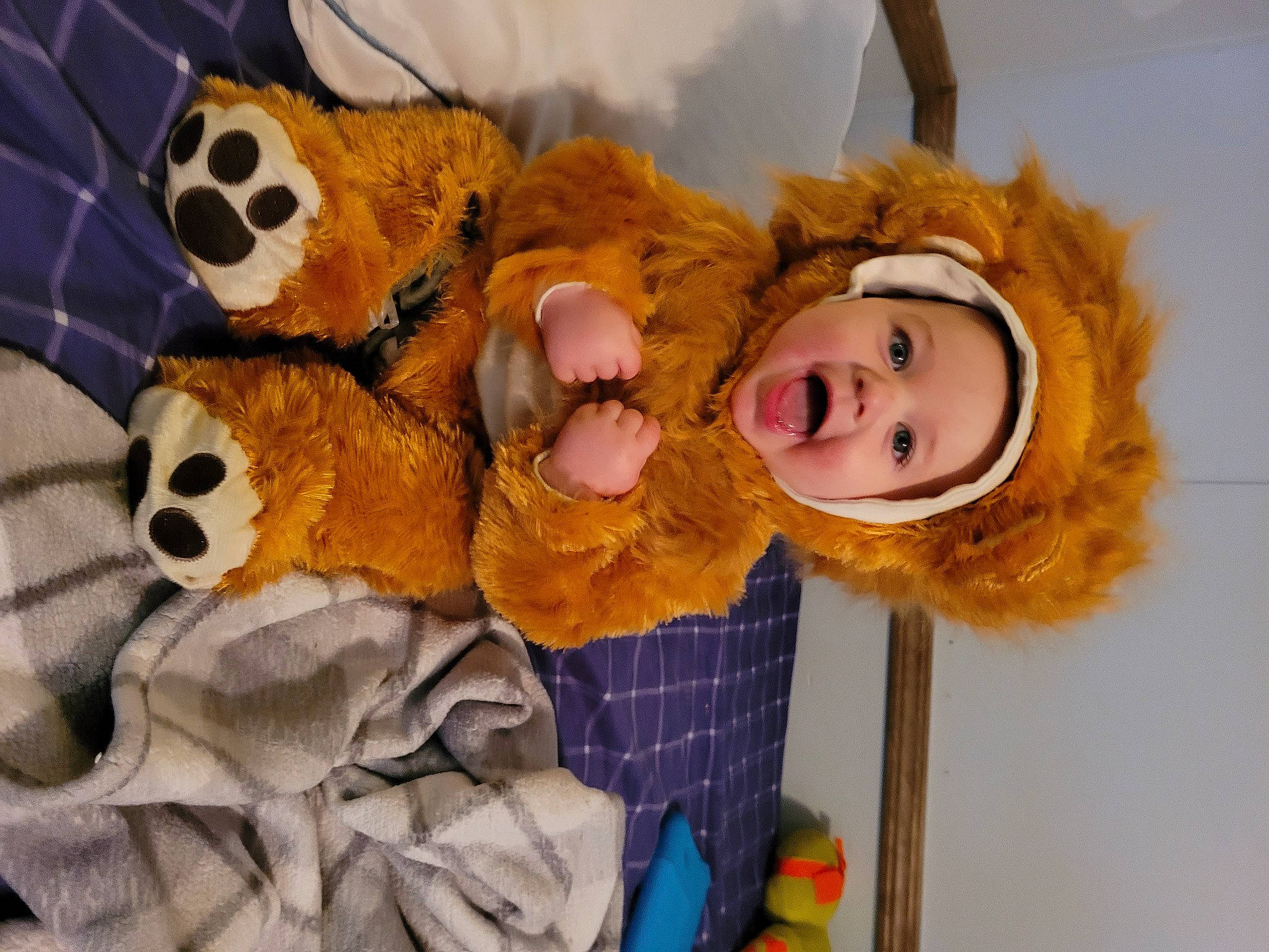 River joined the competition — help win amazing prizes! baby_toys, bear, child, event, fawn, fun, fur, happy, head, headwear, natural_material, pattern, person, plush, room, smile, stuffed_toy, surprise, teddy_bear, terrestrial_animal