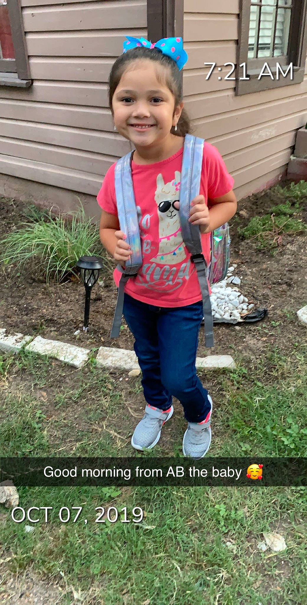 Abriana joined the competition — help win amazing prizes! child, garden, grass, happy, jacket, joy, person, plant, play, smile, soil, t_shirt, toddler, yard