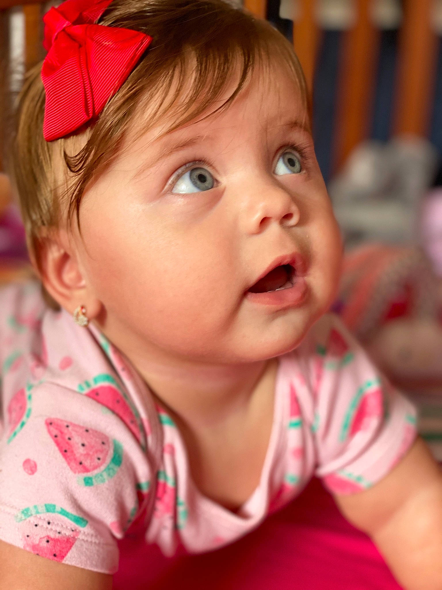 Irene joined the competition — help win amazing prizes! baby, beauty, cheek, child, chin, close_up, eye, face, facial_expression, fun, hair_accessory, head, headgear, lip, mouth, nose, person, pink, skin, smile