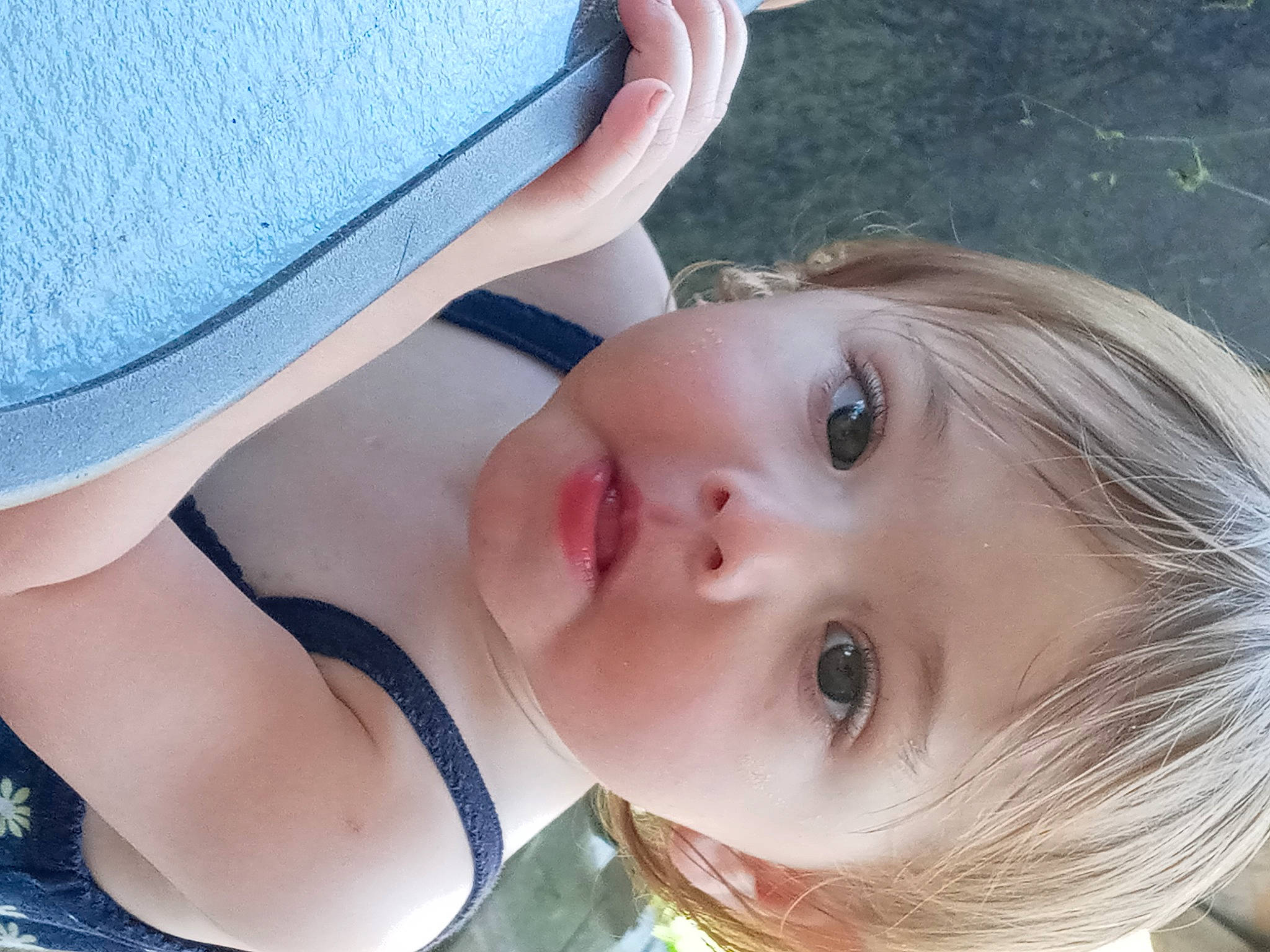 Serena Rene is registered to the contest to win money with this photo: baby, baby_toddler_clothing, beauty, cheek, chest, child, eye, eyelash, fun, grass, happy, headgear, iris, lip, neck, nose, person, skin, smile, toddler