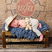 Weston joined the competition — help win amazing prizes! baby, bench, blanket, cozy, cute, fashion, hat, indoor, infant, newborn, peaceful, photography, portrait, rustic, sleeping, studio, teddy_bear, textured_background, vintage, wooden_floor