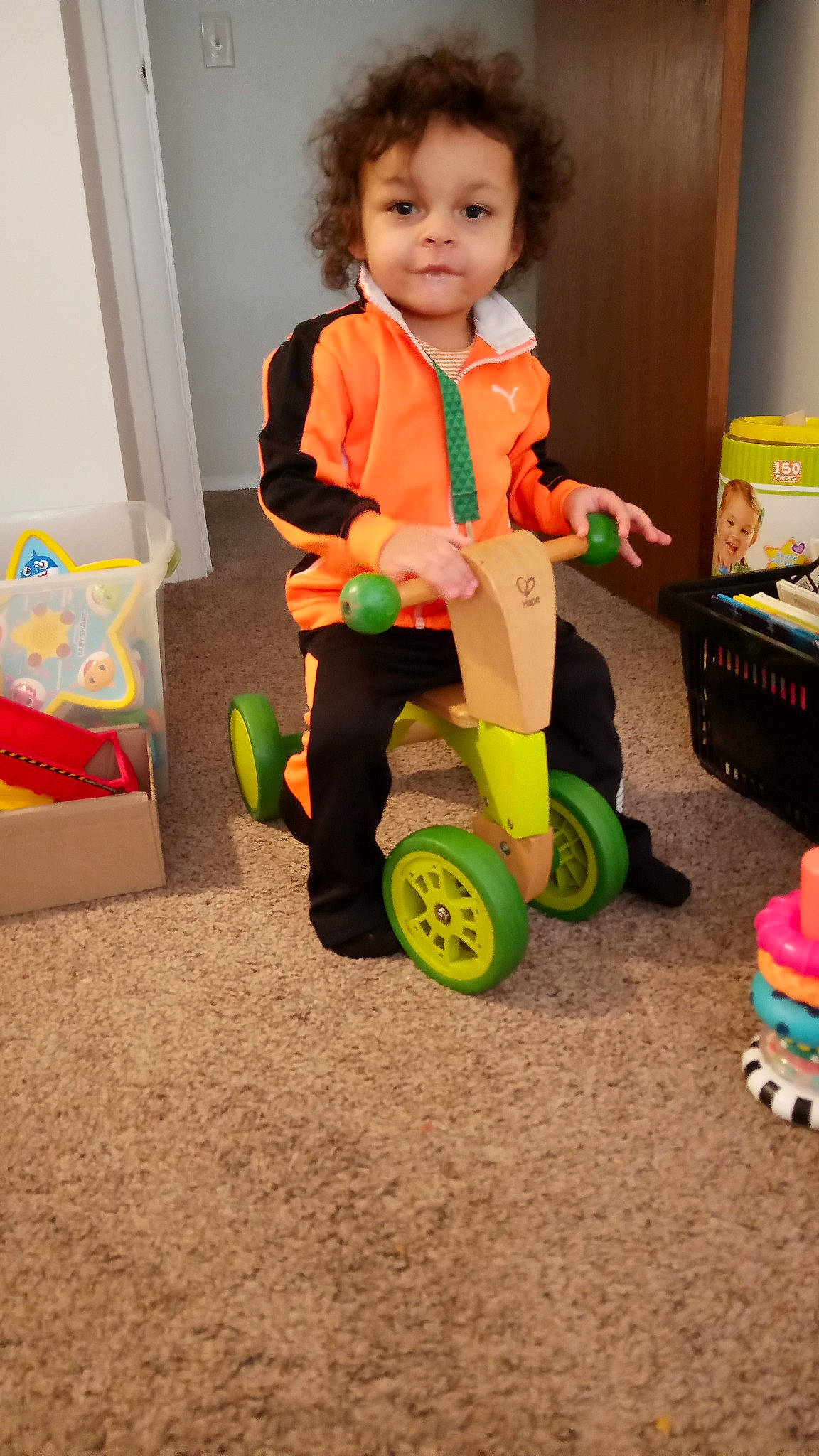 Pharaoh joined the competition — help win amazing prizes! automotive_tire, automotive_wheel_system, baby, baby_playing_with_toys, baby_products, baby_toddler_clothing, baby_toys, child, fun, happy, person, play, riding_toy, room, smile, tire, toddler, toy, vehicle, wheel