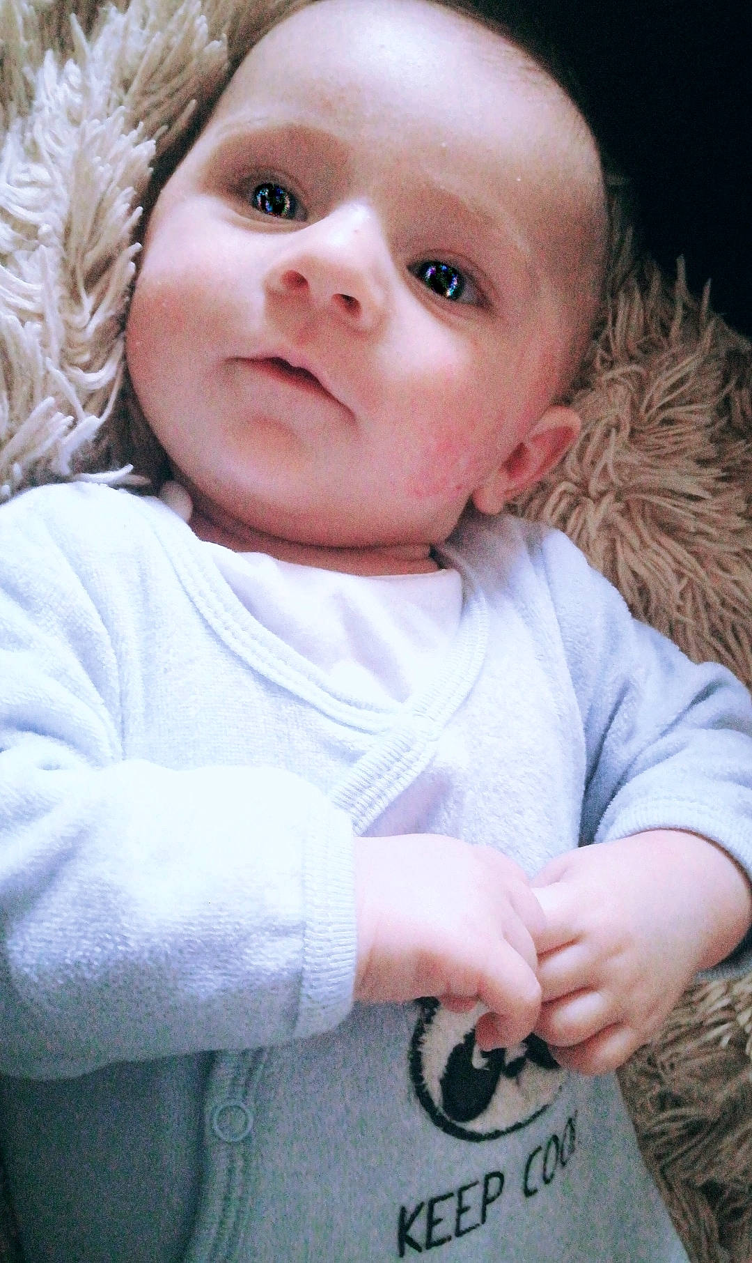 Tyson participe au concours pour gagner de l'argent avec cette photo : baby, blond, cheek, child, child_model, eye, face, forehead, head, iris, lip, nose, person, photography, portrait, portrait_photography, skin, smile, toddler