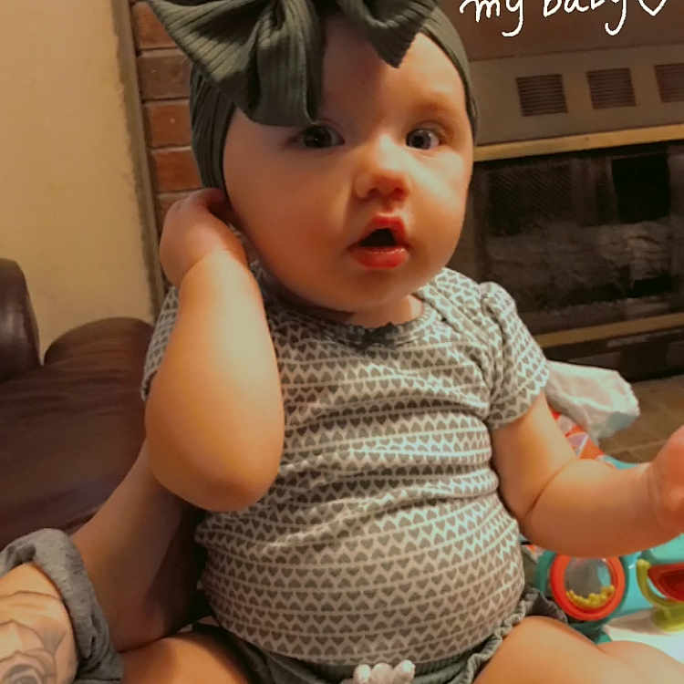 Kendall Paige is registered to the contest to win money with this photo: arm, baby, baby_toddler_clothing, cap, eye, eyelash, finger, happy, head, headgear, helmet, lap, leg, lip, mouth, neck, skin, thigh, thumb, toddler