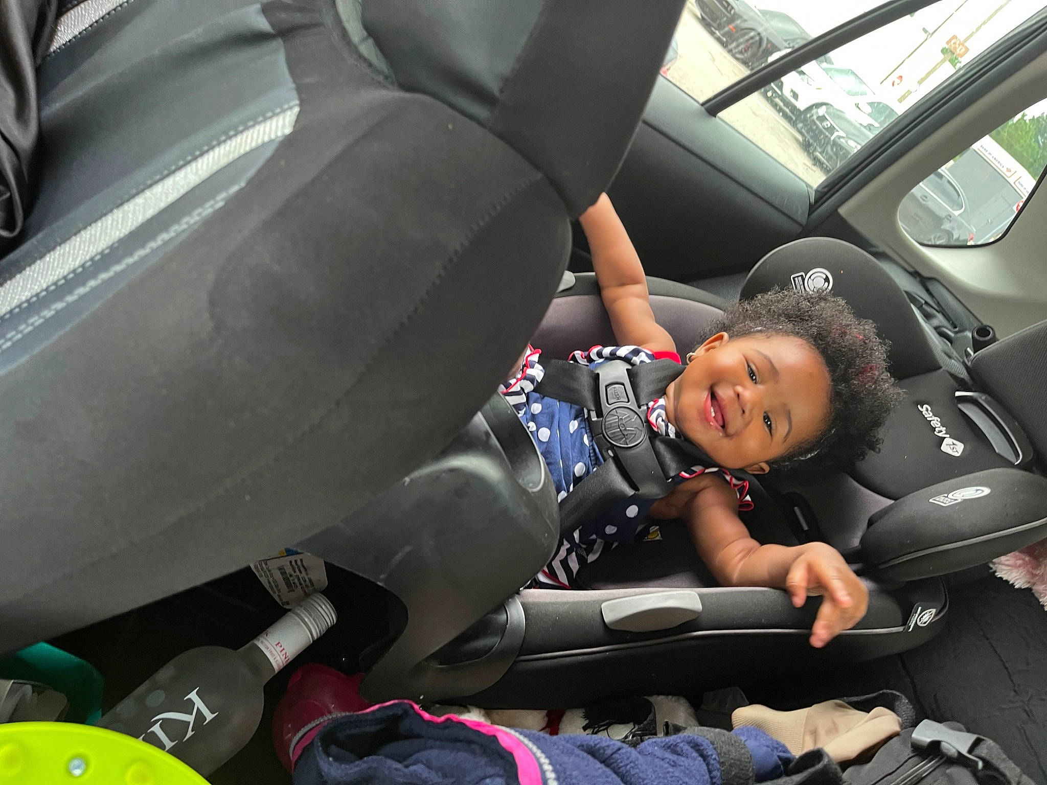 Harmony joined the competition — help win amazing prizes! auto_part, automotive_design, automotive_exterior, automotive_tire, automotive_wheel_system, car, car_seat, car_seat_cover, family_car, head_restraint, mode_of_transport, motor_vehicle, person, personal_luxury_car, smile, steering_part, steering_wheel, toddler, vehicle, vehicle_door