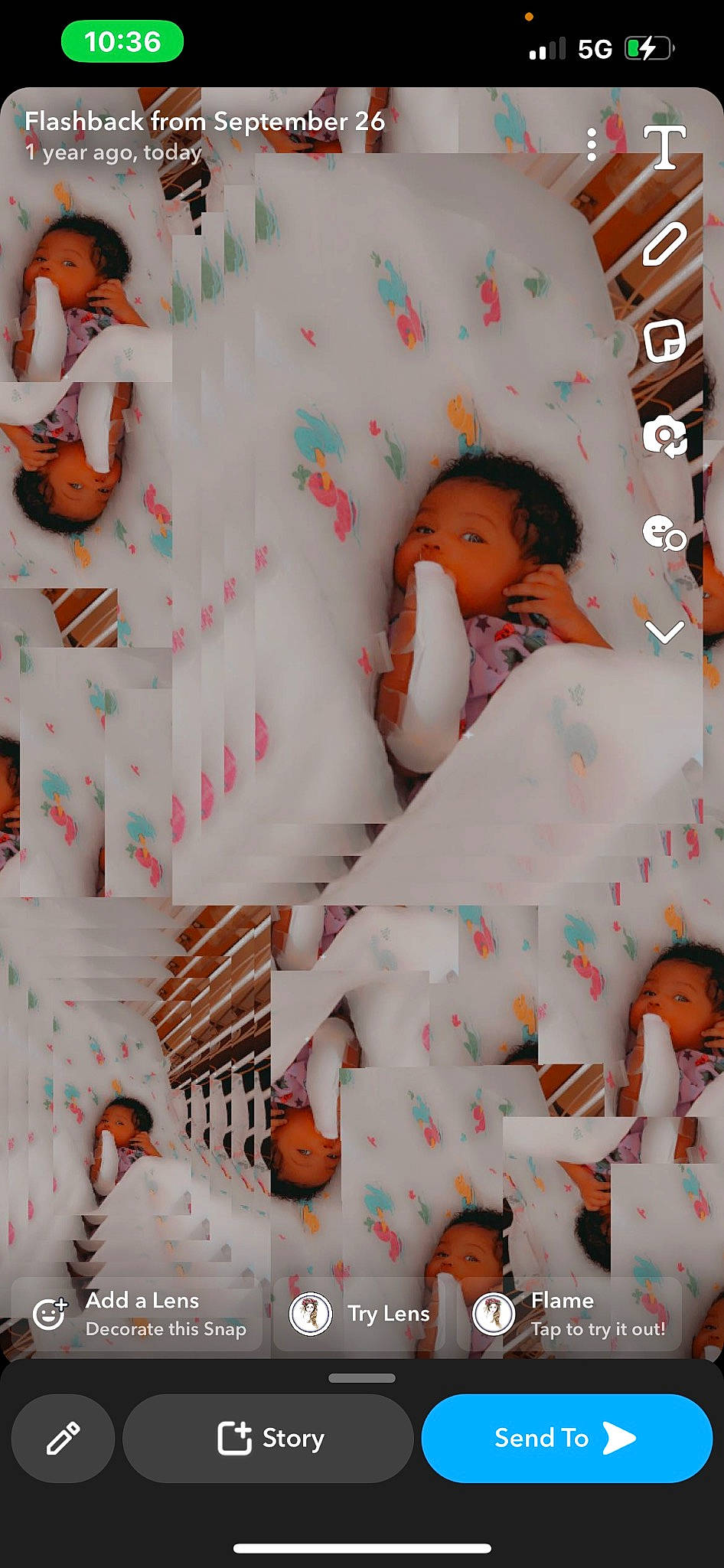 Harmony joined the competition — help win amazing prizes! baby, baby_sleeping, baby_toddler_clothing, beauty, bedding, child, comfort, facial_expression, font, happy, linens, orange, pattern, person, pink, product, room, skin, sleeve, textile