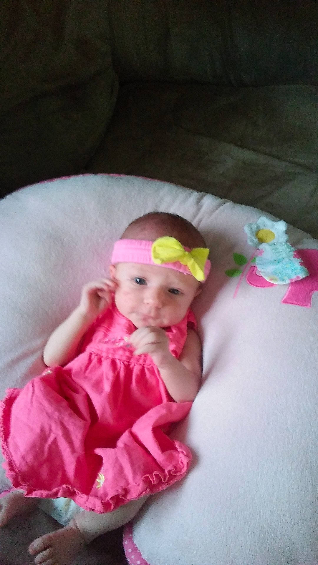 Alexa joined the competition — help win amazing prizes! child, hair_accessory, headgear, infant, magenta, person, pink, product, skin, textile, toddler