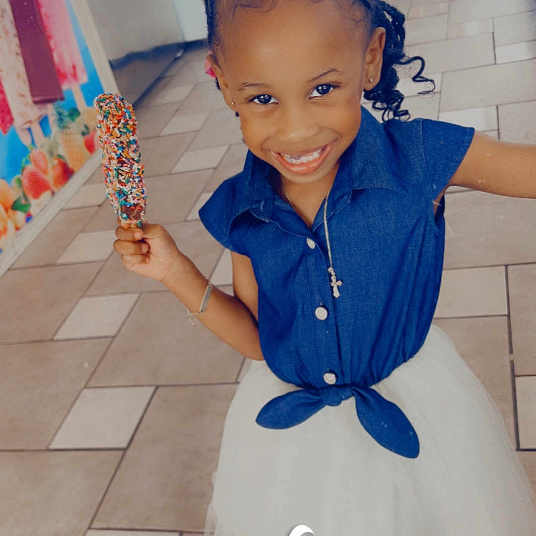 Kadance is registered to the contest to win money with this photo: blouse, bodypart, child, clothing, cream, dessert, face, female, finger, food, girl, hand, happy, head, icecream, person, photography, portrait, smile, sweets