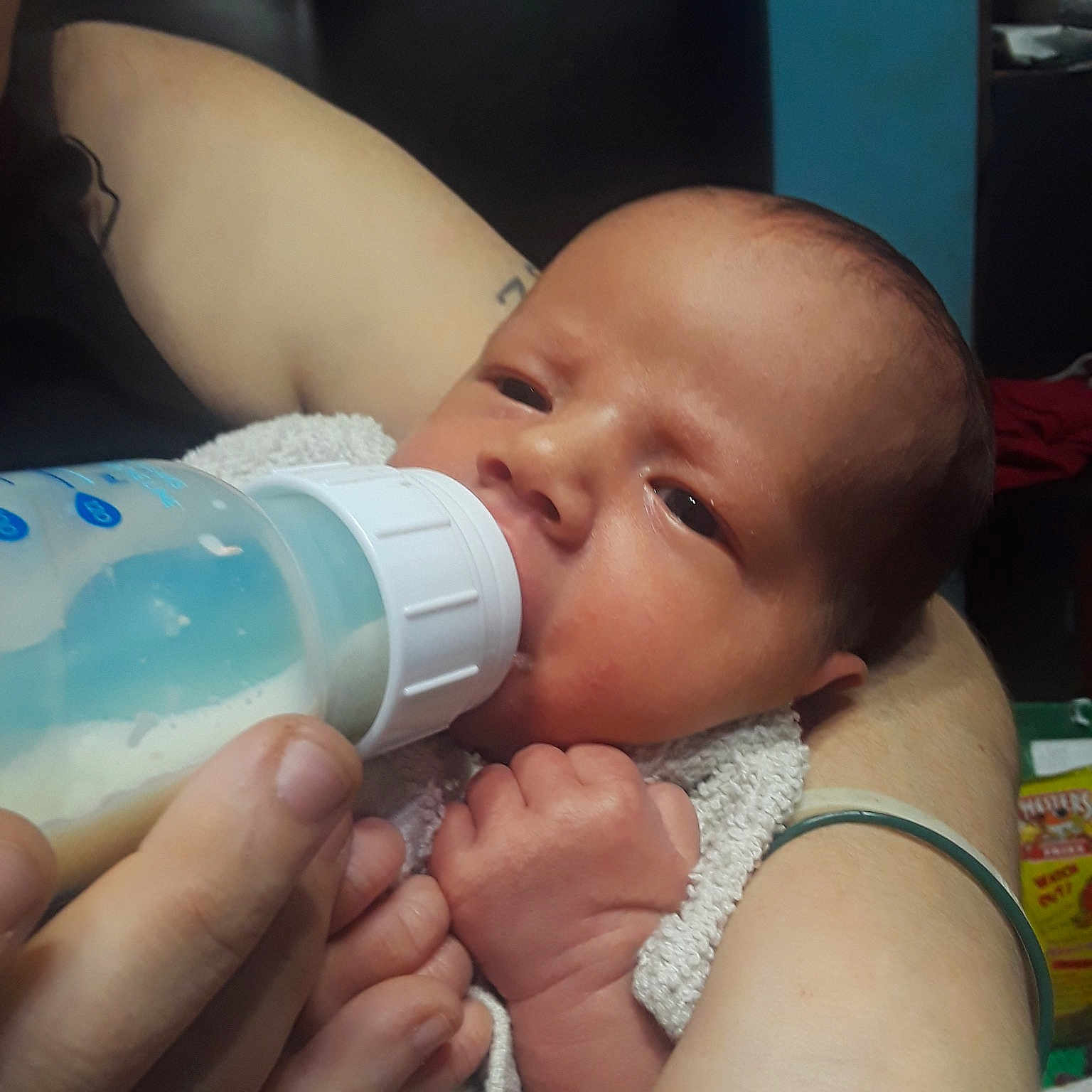 Asier is registered to the contest to win money with this photo: abdomen, arm, cheek, child, chin, ear, finger, girl, hand, infant, lip, mouth, nose, person, product, skin, toddler