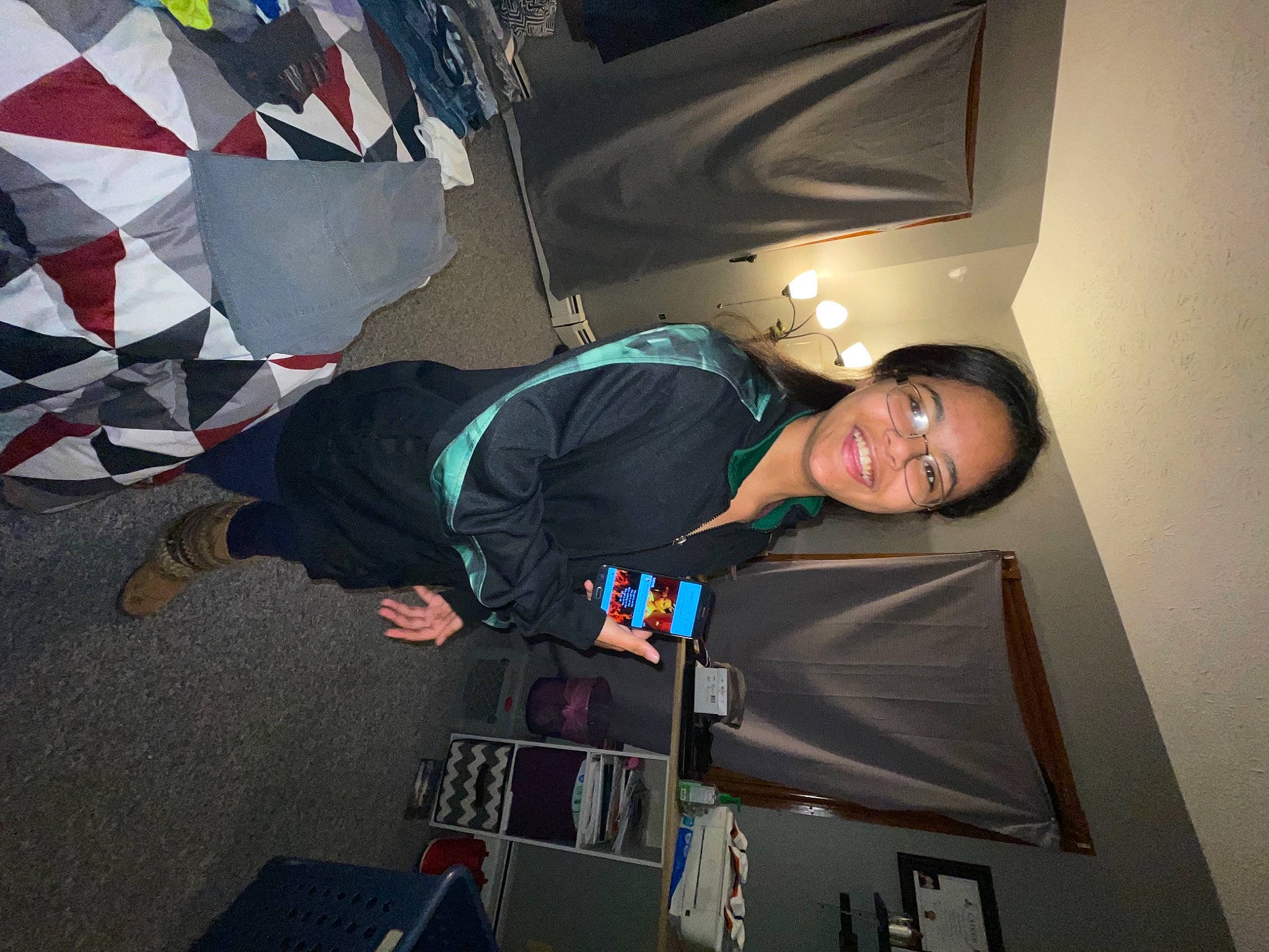 Savanna Perkins is registered to the contest to win money with this photo: audio_equipment, auto_part, automotive_design, automotive_exterior, automotive_tire, automotive_wheel_system, fun, joy, luxury_vehicle, pattern, person, recreation, room, smile, space, t_shirt, vehicle_door, wing