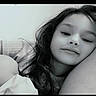 Jaylee is registered to the contest to win money with this photo: arm, black_and_white, calm, casual, child, closeup, comfort, cozy, expression, face, hair, indoor, monochrome, person, portrait, relaxed, resting, skin, tired, young