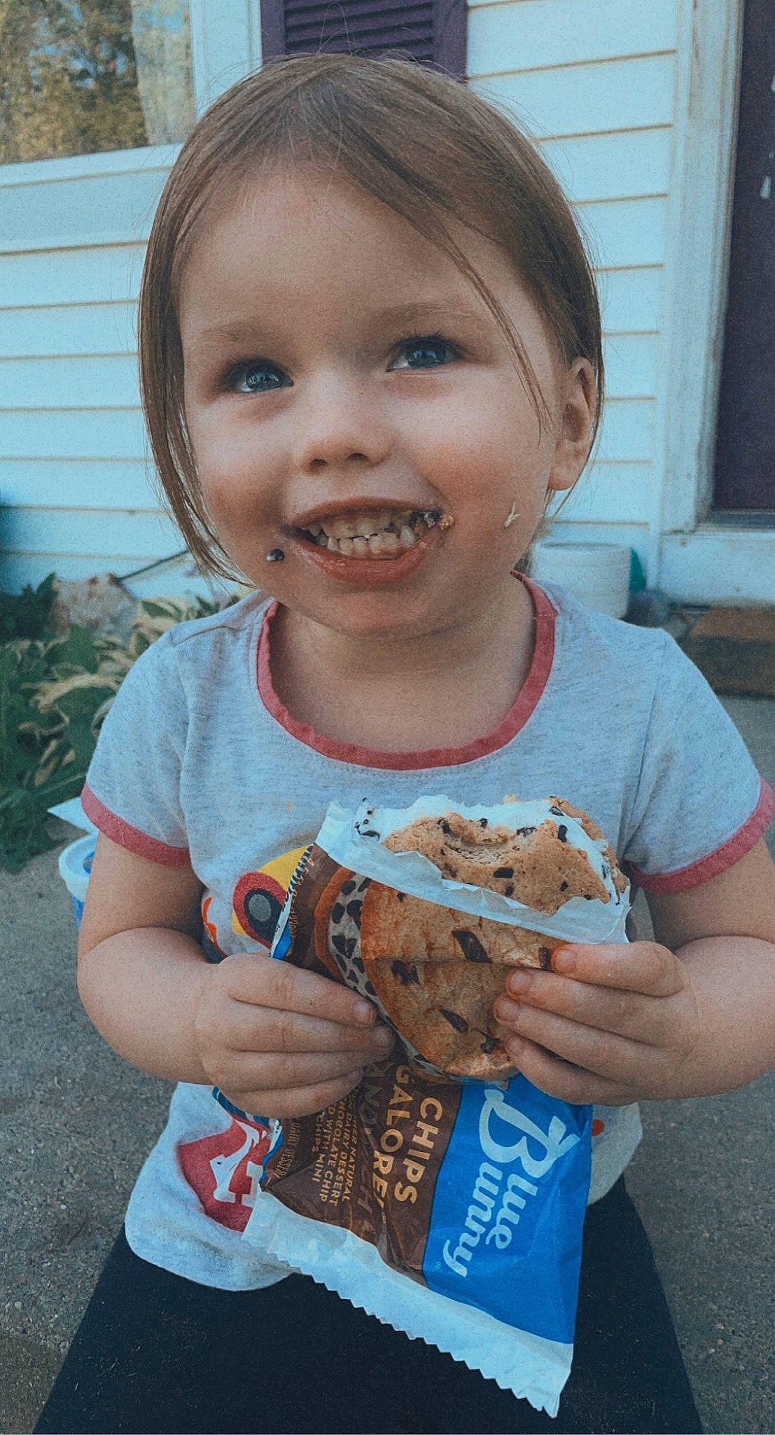 Louise joined the competition — help win amazing prizes! arm, baby, baby_toddler_clothing, child, dessert, eye, flowerpot, fun, grass, hand, happy, joy, pattern, person, plant, reptile, sitting, sleeve, smile, soil