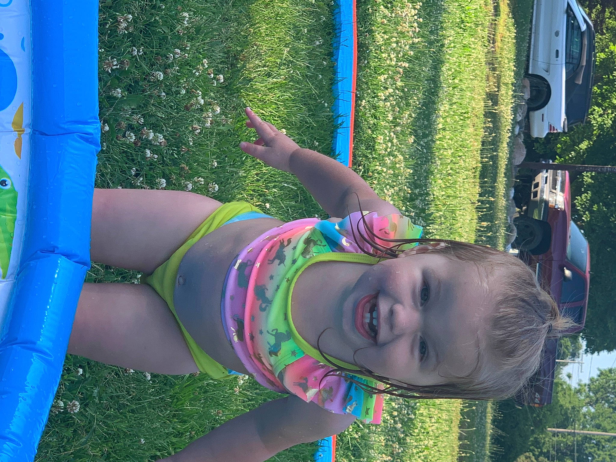 Louise is registered to the contest to win money with this photo: leisure, person, summer