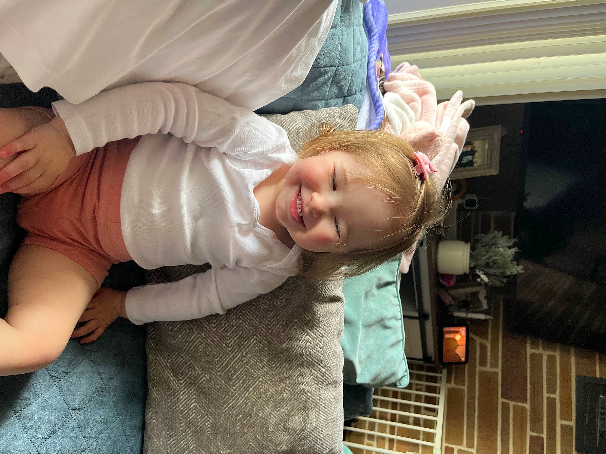 Iva joined the competition — help win amazing prizes! baby, baby_products, baby_toddler_clothing, blond, child, comfort, fun, gesture, happy, joy, mammal, person, sitting, smile, thumb, toddler