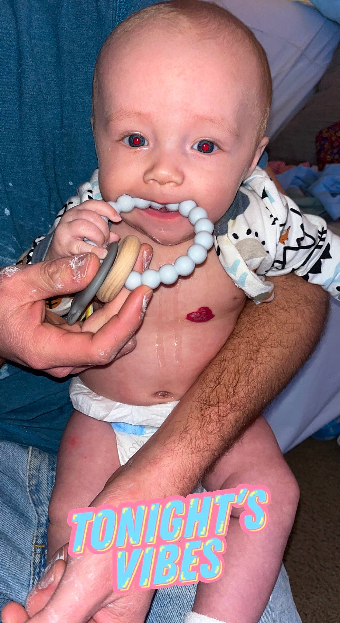 Nash joined the competition — help win amazing prizes! baby, baby_toddler_clothing, cheek, chest, eyebrow, eyelash, finger, gesture, hand, human_body, iris, lip, mouth, muscle, nose, person, skin, stomach, thumb, toddler