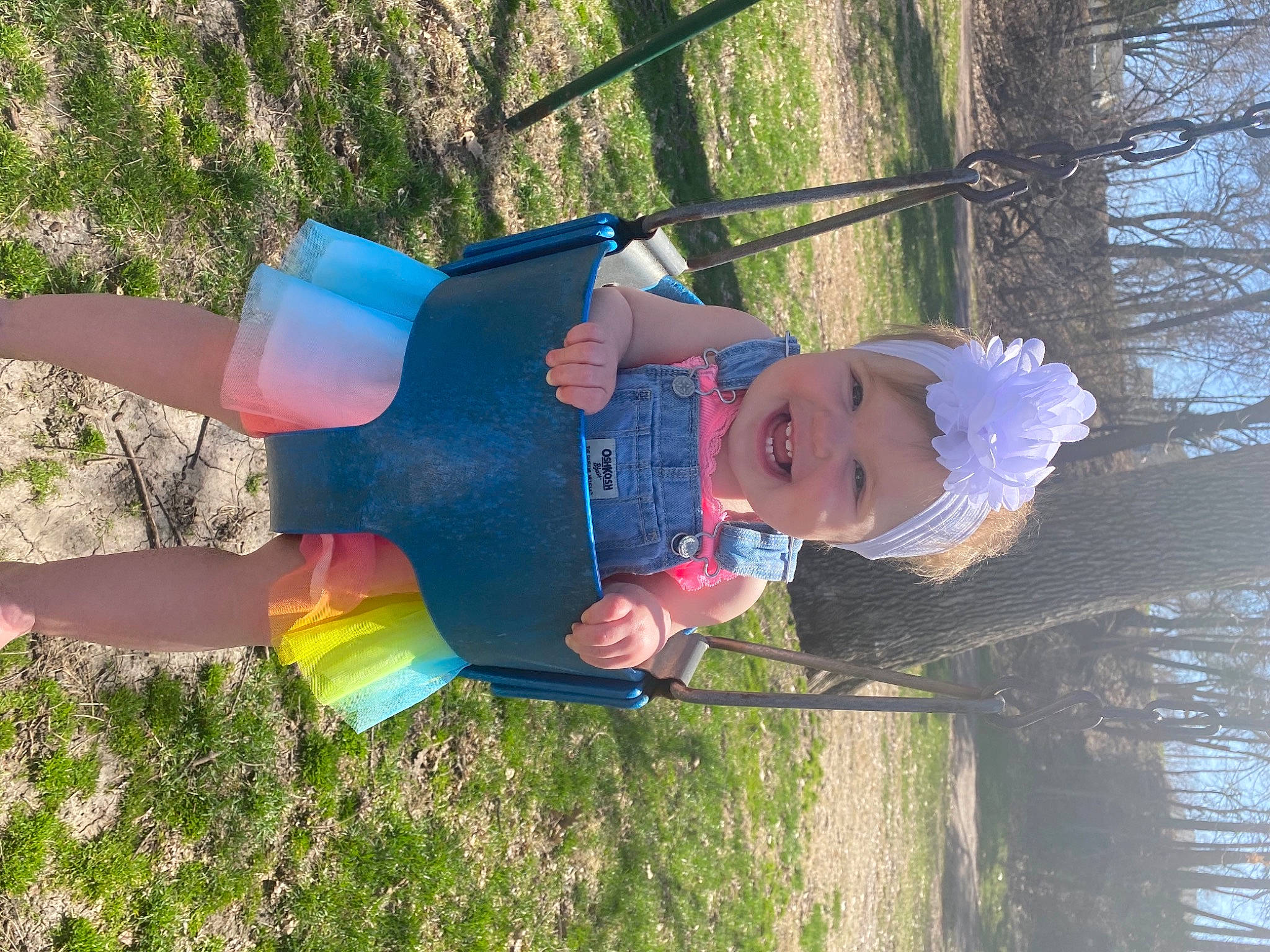 Presley joined the competition — help win amazing prizes! baby_toddler_clothing, botany, child, electric_blue, fun, grass, happy, hat, headwear, human_leg, joy, leisure, people_in_nature, person, plant, play, recreation, summer, thigh, toddler