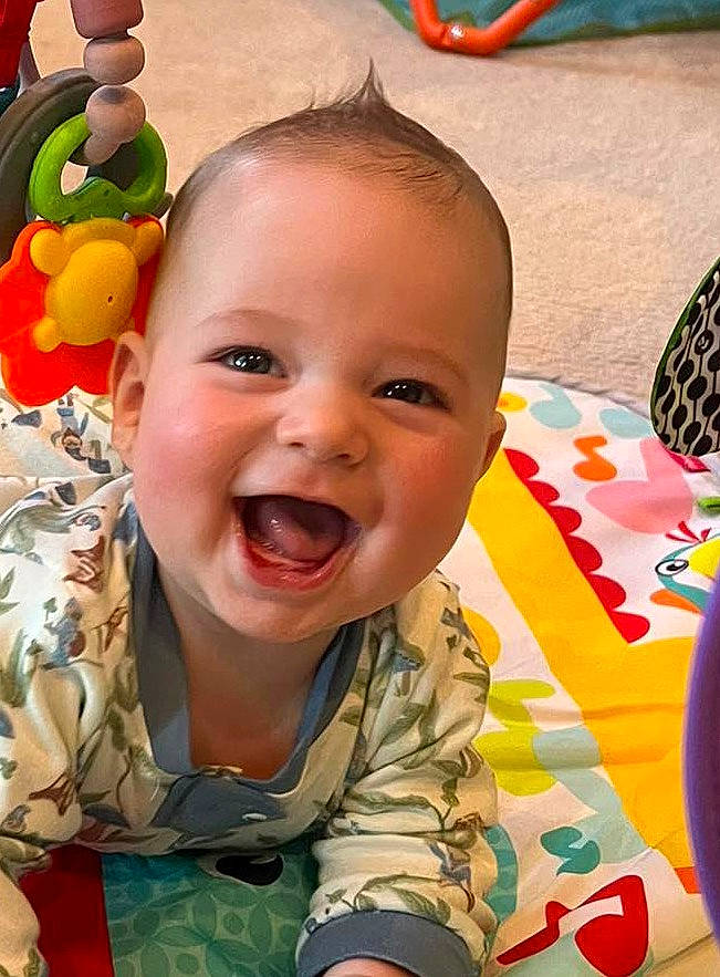 Markus joined the competition — help win amazing prizes! baby, blue, cheek, child, chin, eye, facial_expression, fun, gesture, happy, iris, mouth, nose, person, photograph, skin, smile, snapshot, summer, toddler