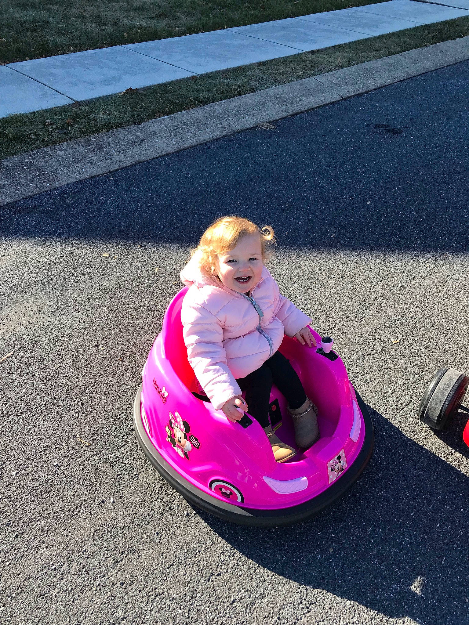 Miya joined the competition — help win amazing prizes! asphalt, auto_part, automotive_design, automotive_exterior, automotive_tire, automotive_wheel_system, bumper, car, fun, hood, joy, leisure, luxury_vehicle, magenta, motor_vehicle, person, recreation, riding_toy, road_surface, tar