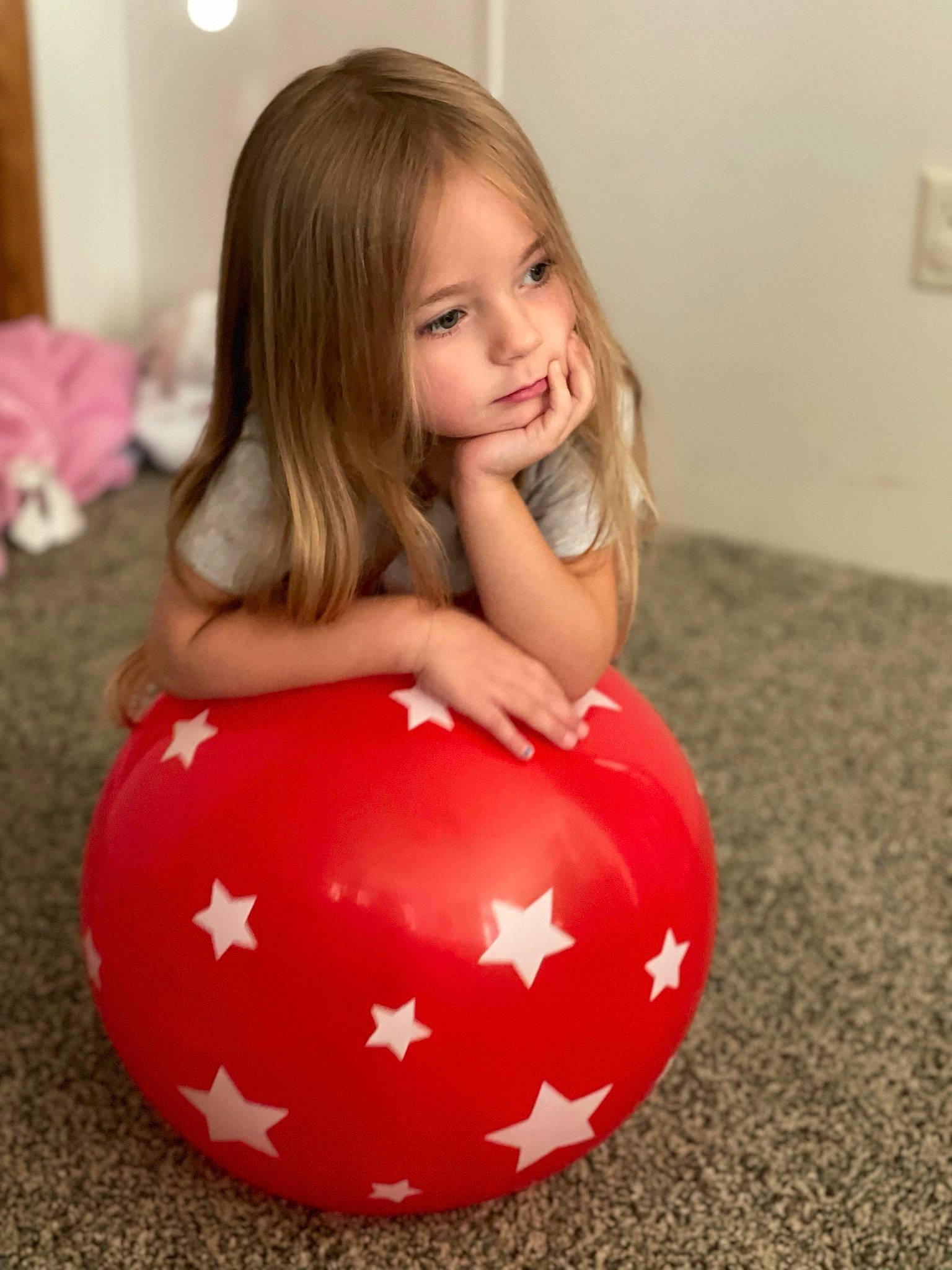 Lureina joined the competition — help win amazing prizes! abdomen, arm, blond, cheek, child, face, finger, flooring, fun, hair, happy, head, human_leg, joint, person, pink, sitting, skin, smile, thigh