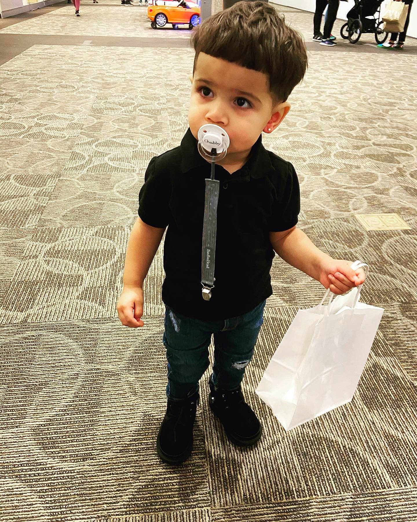 Isaiah is registered to the contest to win money with this photo: baby, baby_toddler_clothing, person, toddler