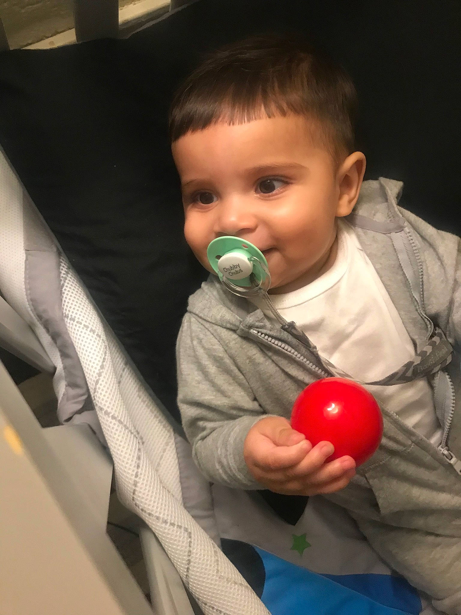 Isaiah is registered to the contest to win money with this photo: baby, child, joy, nose, person, toddler