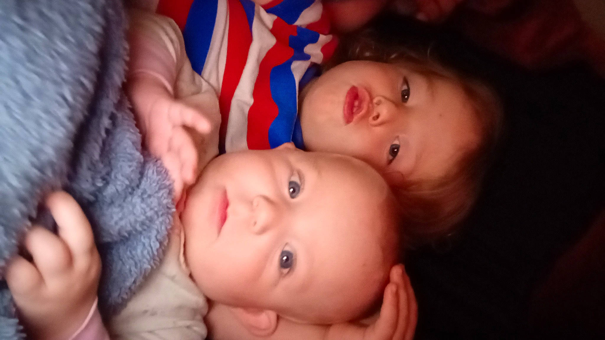 Paislee is registered to the contest to win money with this photo: baby, cheek, chin, ear, eyebrow, eyelash, finger, flash_photography, gesture, hairstyle, hand, happy, iris, lip, mouth, neck, nose, organ, person, skin