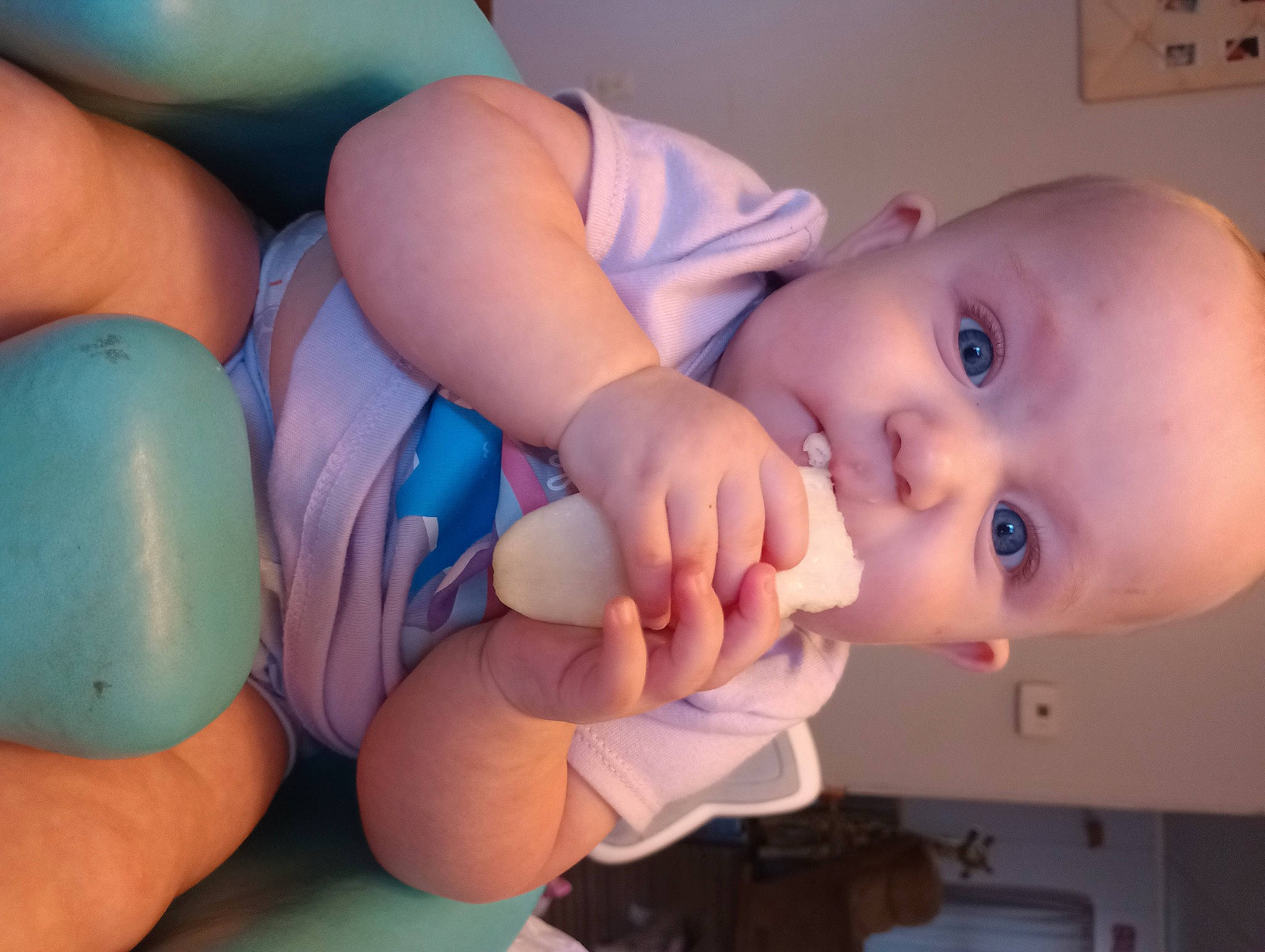 Paislee is registered to the contest to win money with this photo: arm, baby, baby_toddler_clothing, cheek, facial_expression, finger, gesture, hand, human_body, iris, joint, lip, mouth, muscle, neck, nose, person, pink, skin, thumb