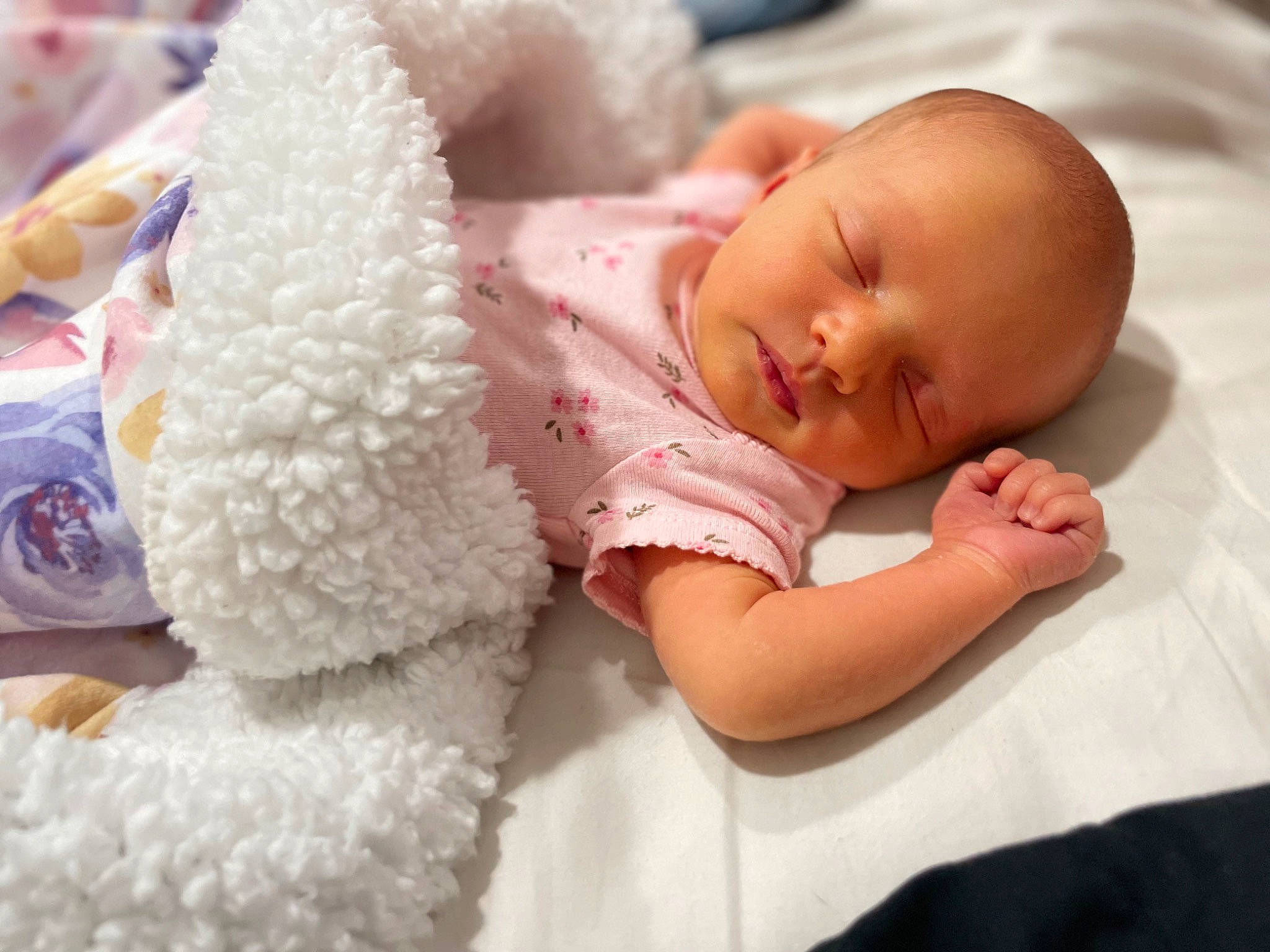 Harper is registered to the contest to win money with this photo: baby, baby_products, baby_sleeping, baby_toddler_clothing, bedtime, cheek, child, comfort, finger, fur, happy, linens, nap, person, portrait_photography, room, sitting, skin, sleep, toddler