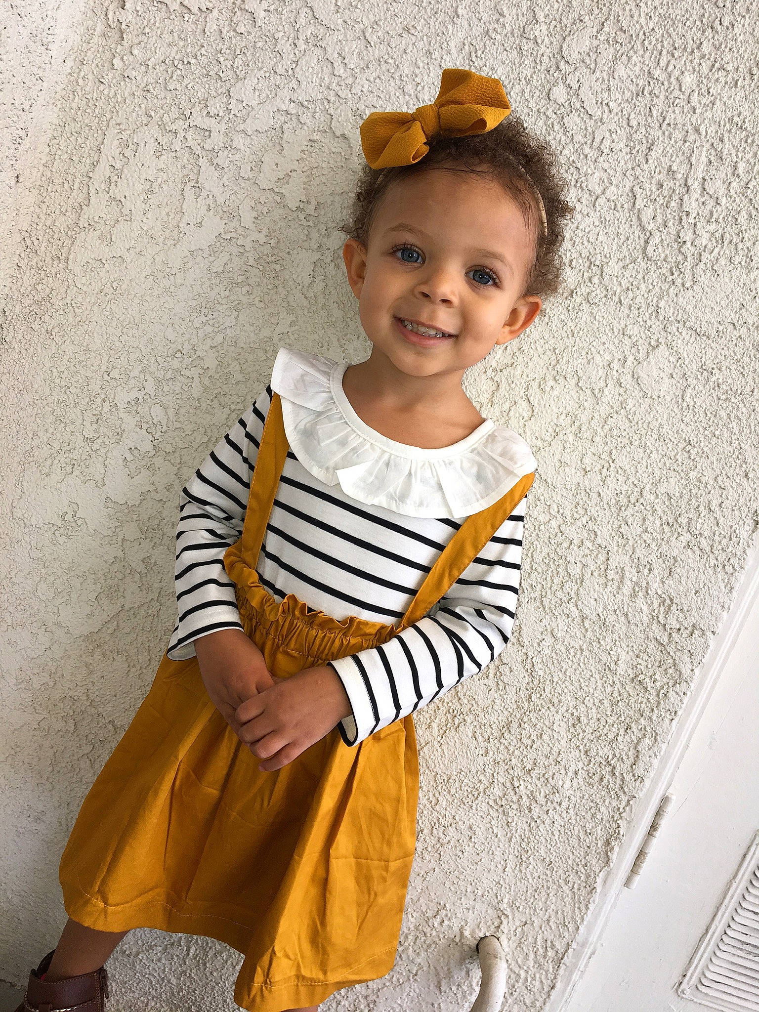 Jazlynn is registered to the contest to win money with this photo: baby, baby_toddler_clothing, child_model, costume, costume_accessory, crown, day_dress, hair_accessory, headband, headpiece, joy, person, sandal, toddler