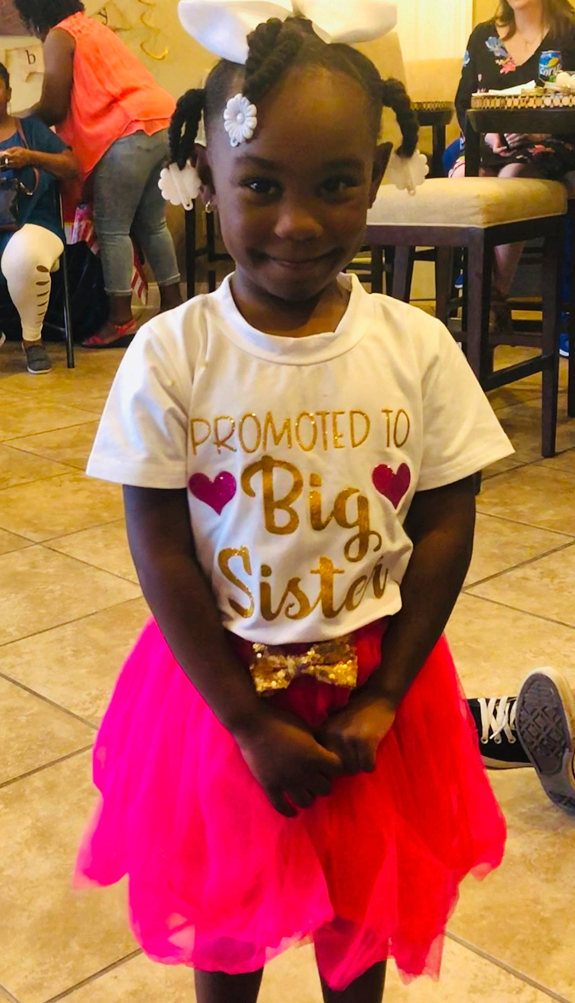 Keira joined the competition — help win amazing prizes! child, costume, joy, person, pink, toddler