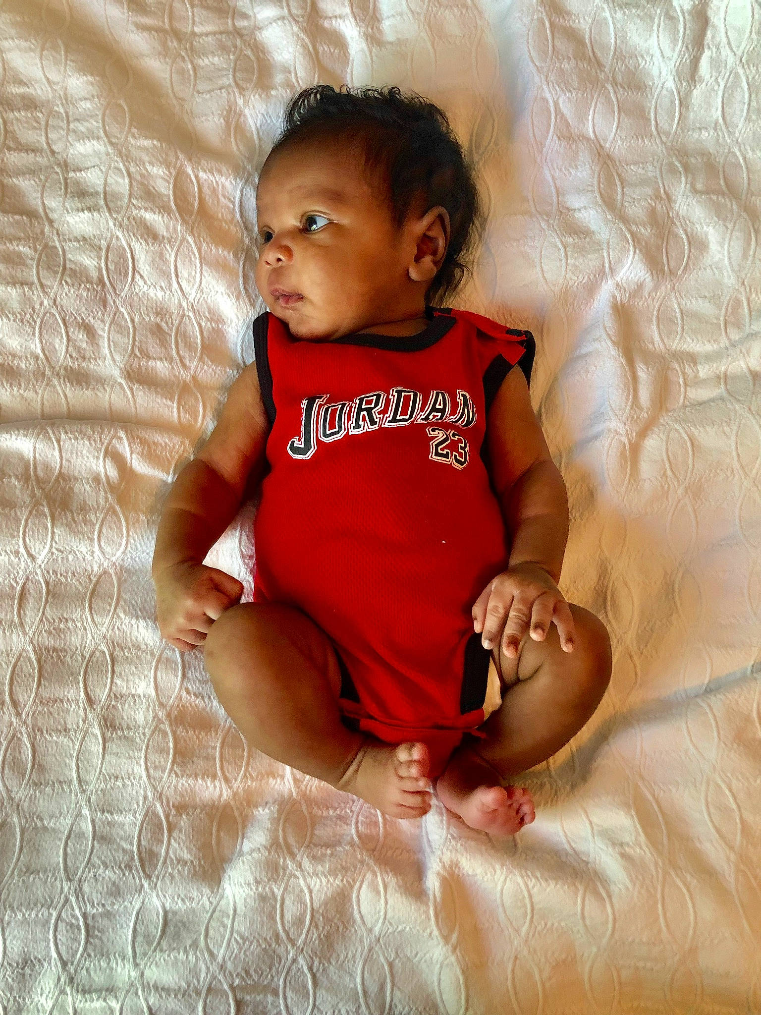 Darren joined the competition — help win amazing prizes! baby, baby_toddler_clothing, cheek, child, person, sitting, skin, smile, toddler