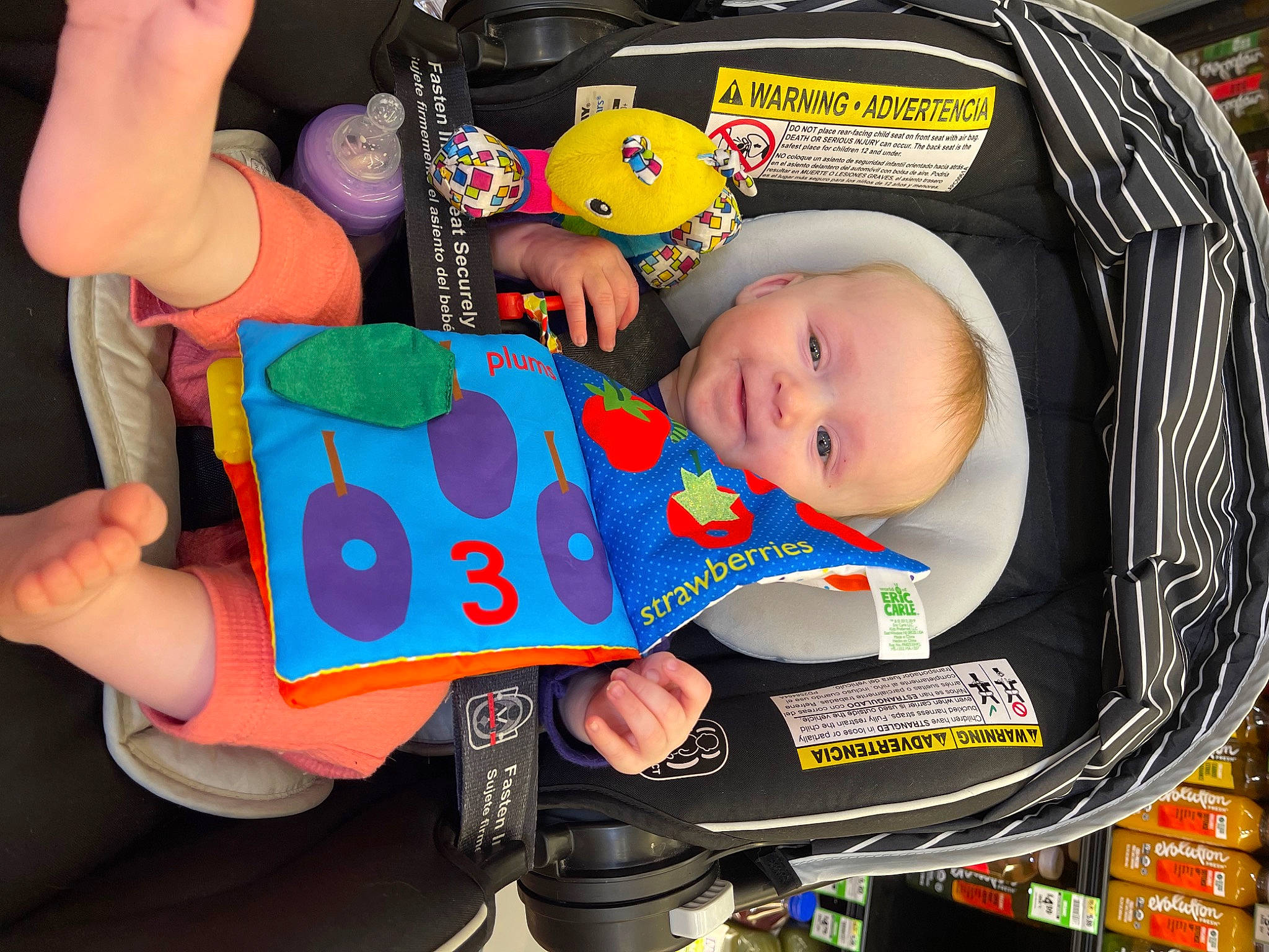 Maeve joined the competition — help win amazing prizes! baby, baby_carriage, baby_products, baby_toddler_clothing, baby_toys, bag, child, fun, person, product, toddler