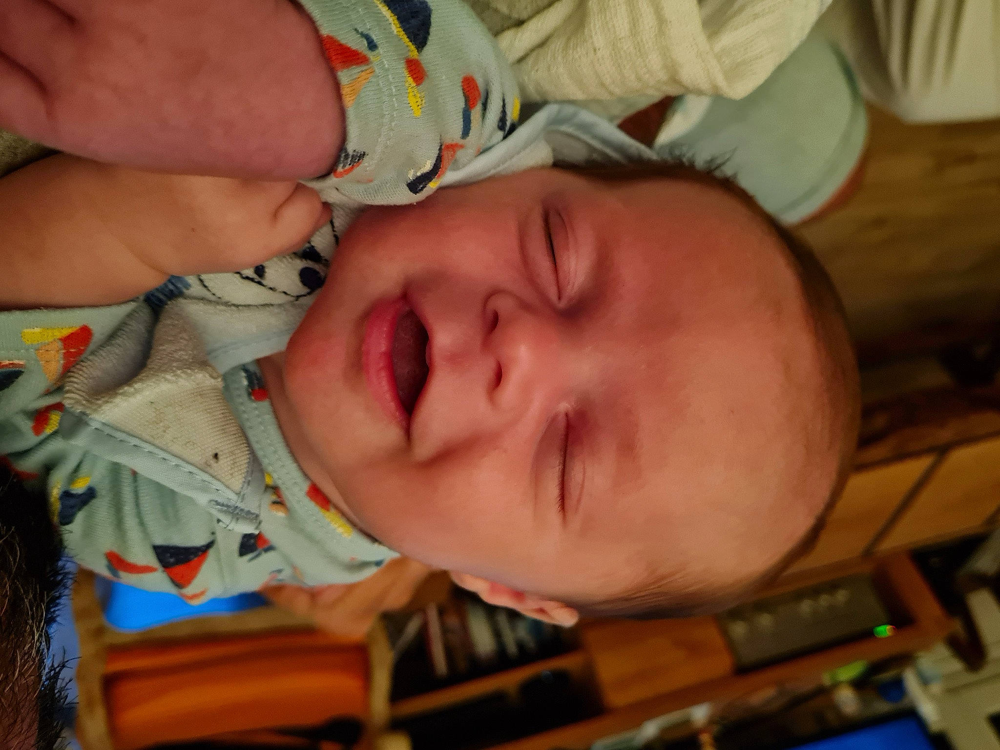 Juan participe au concours pour gagner de l'argent avec cette photo : baby, baby_products, baby_toddler_clothing, cheek, child, chin, comfort, eyebrow, eyelash, forehead, happy, iris, lip, mouth, nose, pattern, person, skin, smile, toddler