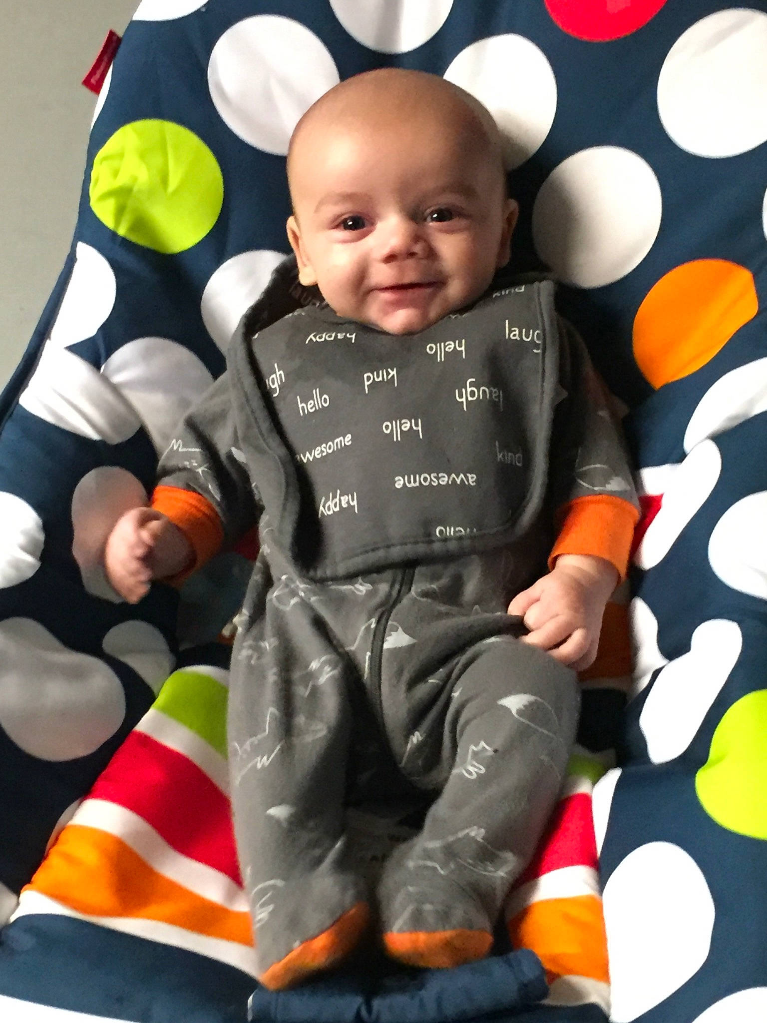 Johnnie is registered to the contest to win money with this photo: baby, baby_products, child, person, toddler