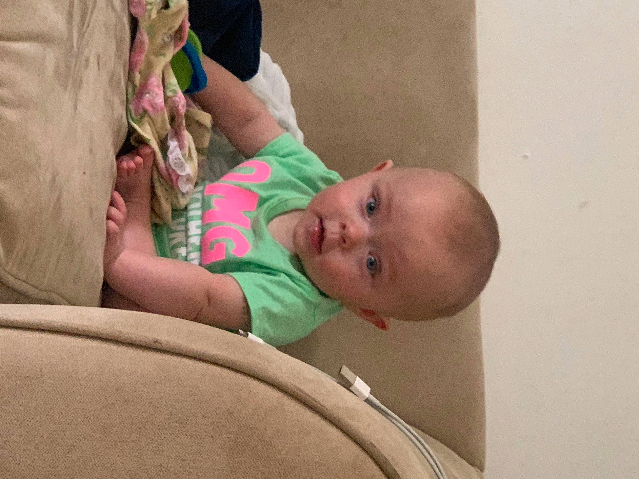 Janessa joined the competition — help win amazing prizes! baby, baby_products, baby_toddler_clothing, cheek, child, comfort, dress, event, eye, finger, fun, gesture, happy, human_body, leg, mouth, person, sitting, skin, toddler