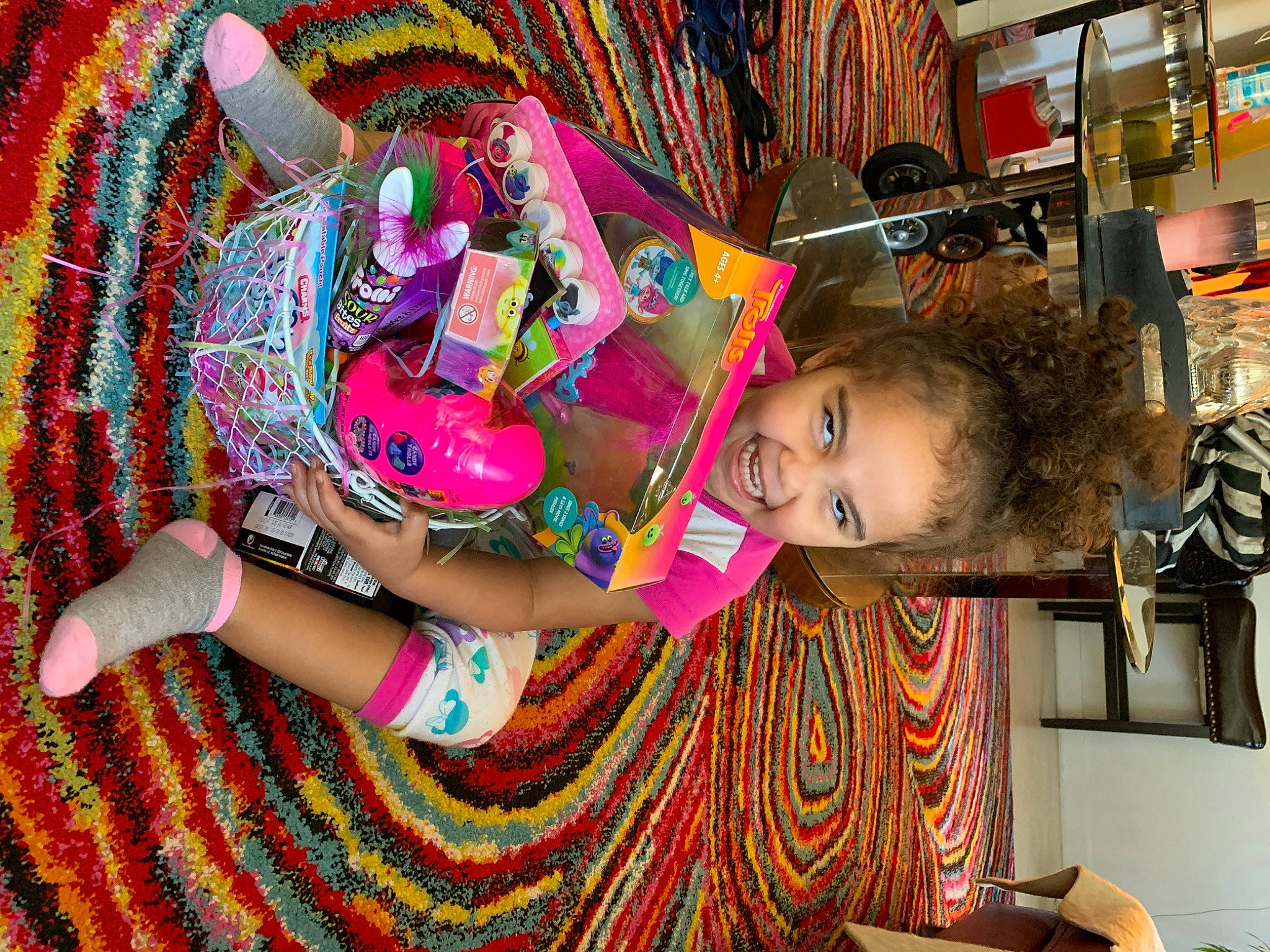 Lani joined the competition — help win amazing prizes! child, fun, joy, magenta, person, pink, room, textile, vacation