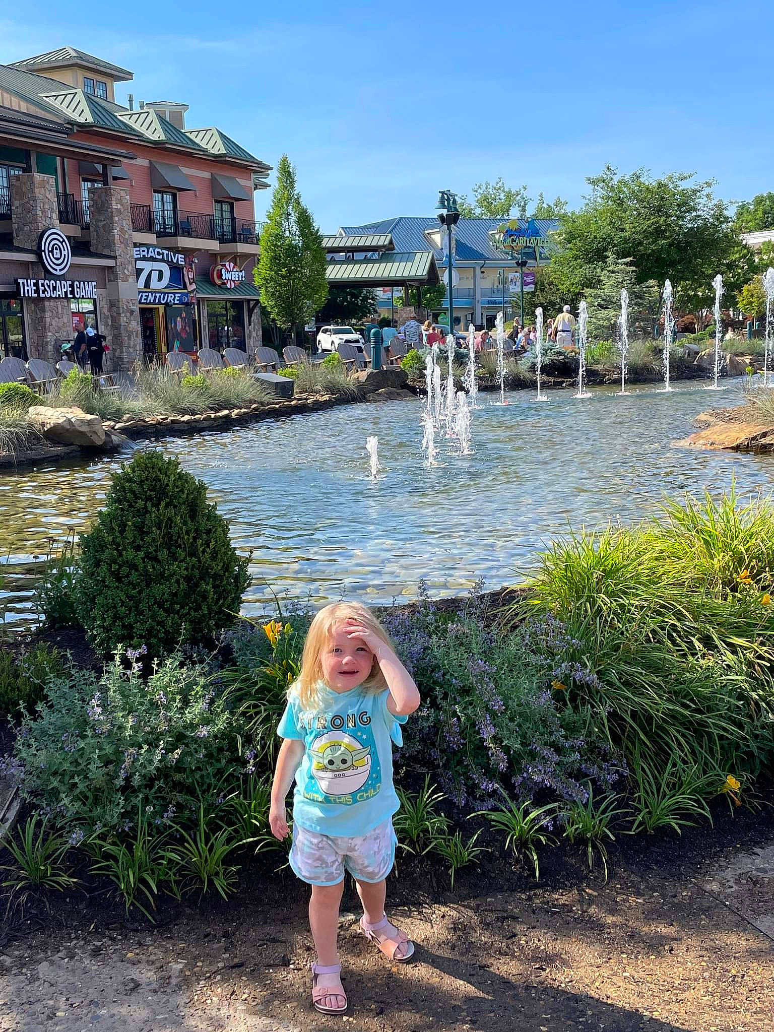 Heavenly Zylko joined the competition — help win amazing prizes! body_of_water, botany, building, city, fountain, fun, grass, joy, leisure, nature, people, people_in_nature, person, plant, public_space, sky, summer, toddler, tree, water