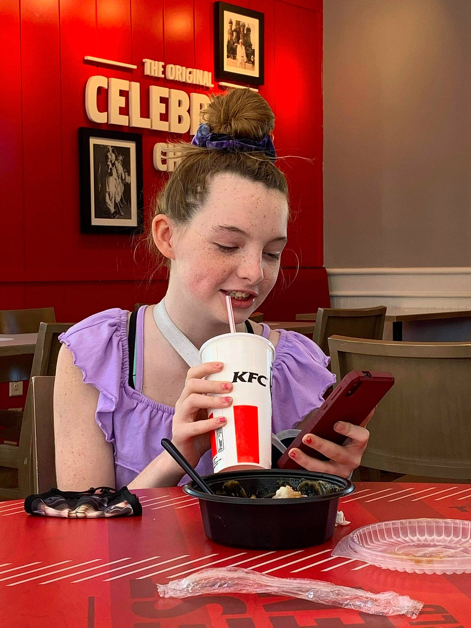 Keirra is registered to the contest to win money with this photo: joy, liqueur, person