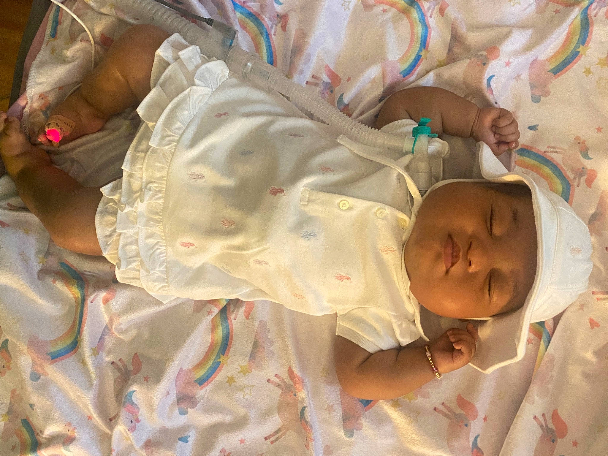 Khalani joined the competition — help win amazing prizes! baby, baby_products, baby_safety, baby_toddler_clothing, cheek, child, chin, comfort, event, eye, head, headgear, headwear, human_body, linens, mouth, person, product, room, skin