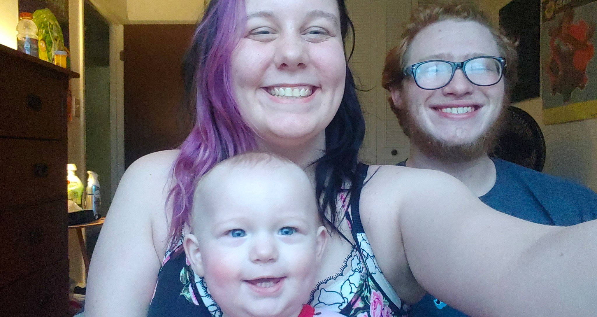 Annabella is registered to the contest to win money with this photo: child, face, family, fun, glasses, happy, iris, joy, people, person, photography, selfie, smile, toddler, tooth