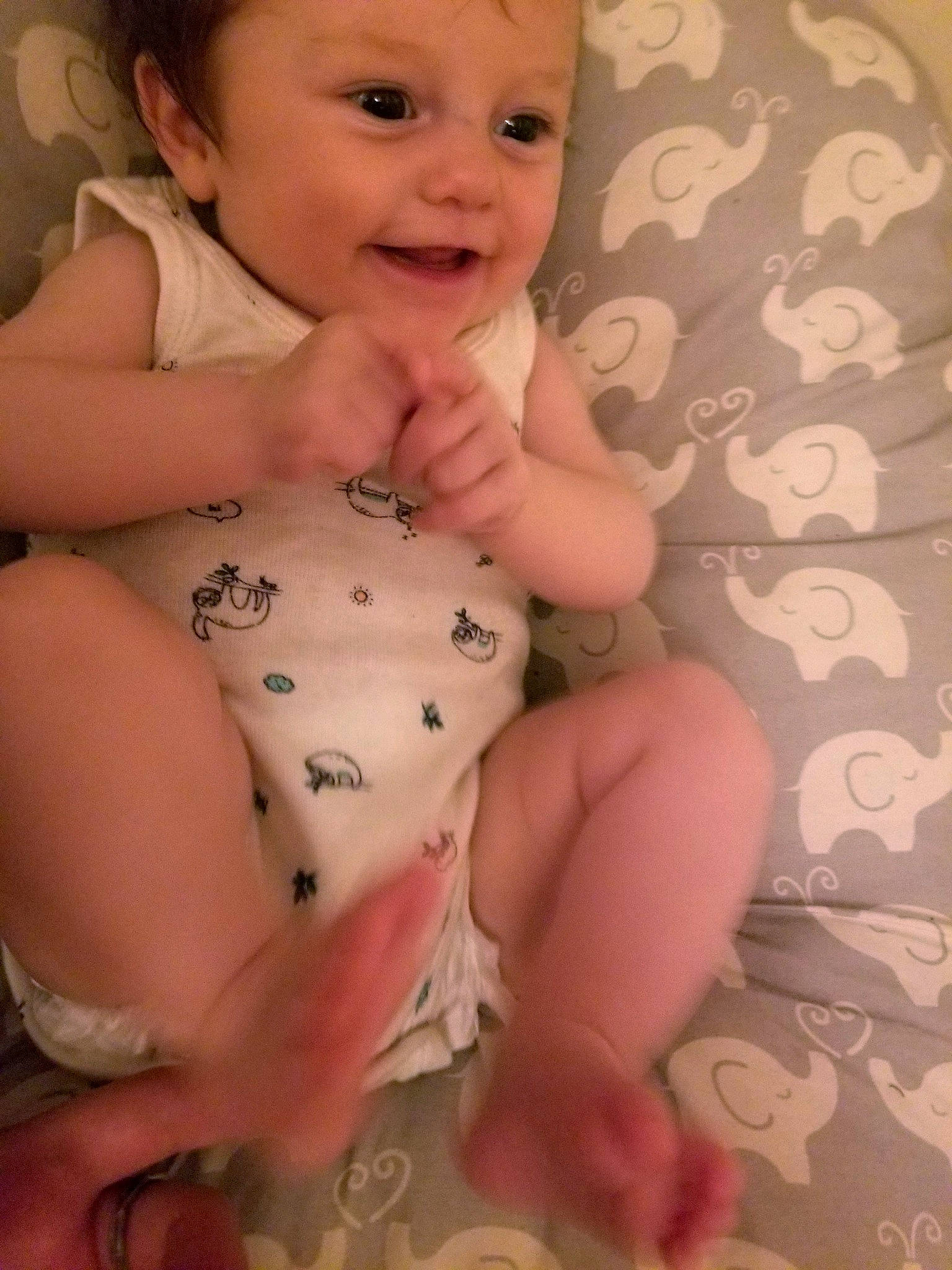 Annaliese is registered to the contest to win money with this photo: baby, baby_products, baby_toddler_clothing, cheek, child, face, finger, hand, head, lip, mouth, person, pink, skin, thumb, toddler