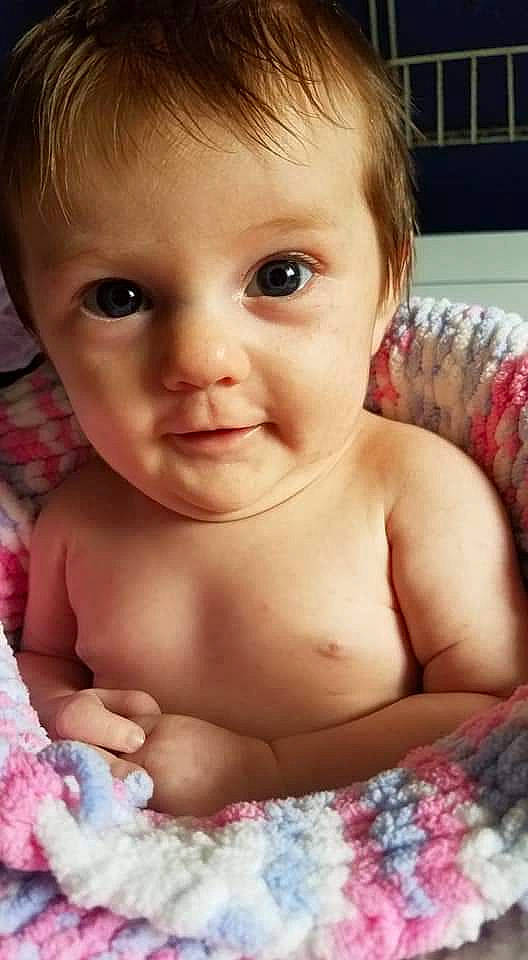 Annaliese joined the competition — help win amazing prizes! baby, baby_making_funny_faces, beauty, cheek, child, chin, close_up, eye, eyebrow, face, facial_expression, forehead, hair, head, lip, mouth, nose, organ, person, skin