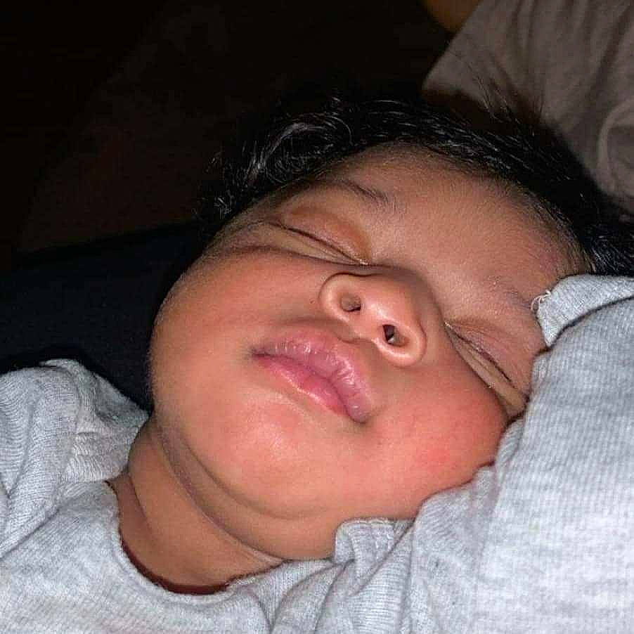 Noel is registered to the contest to win money with this photo: baby, bedtime, cheek, child, chin, ear, eye, eyebrow, face, forehead, gesture, head, jaw, lip, mouth, nap, neck, nose, person, skin