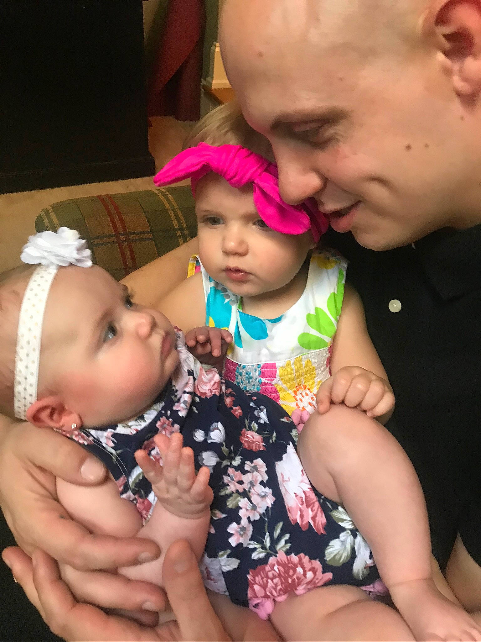 Amelia joined the competition — help win amazing prizes! baby, cheek, child, ear, face, fashion_accessory, finger, fun, hair_accessory, hand, head, headgear, headwear, joy, lip, neck, people, person, pink, skin