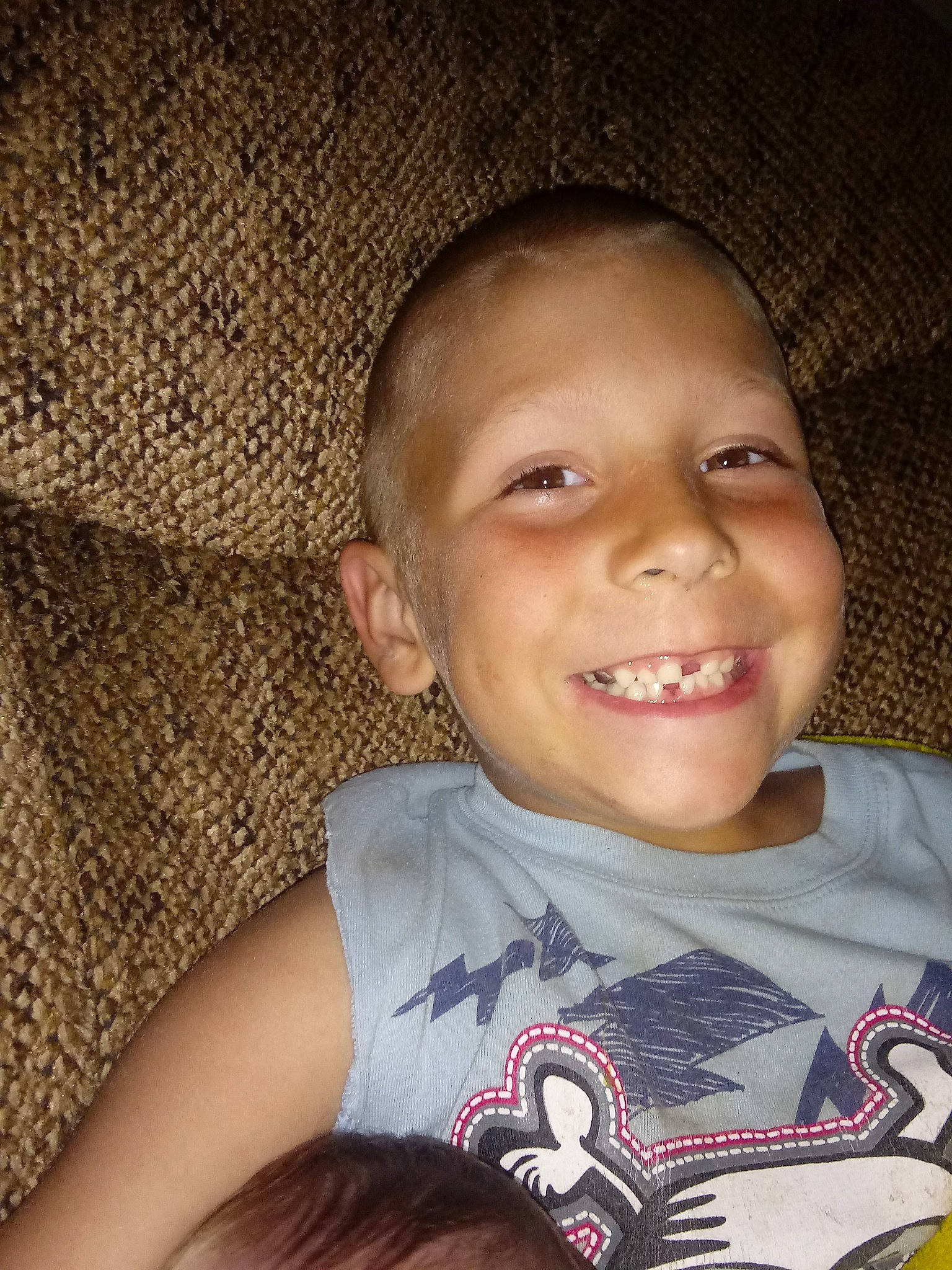 Hayden joined the competition — help win amazing prizes! cheek, child, chin, cool, eye, eyebrow, face, facial_expression, forehead, hair, head, joy, lip, male, nose, organ, people, person, skin, smile