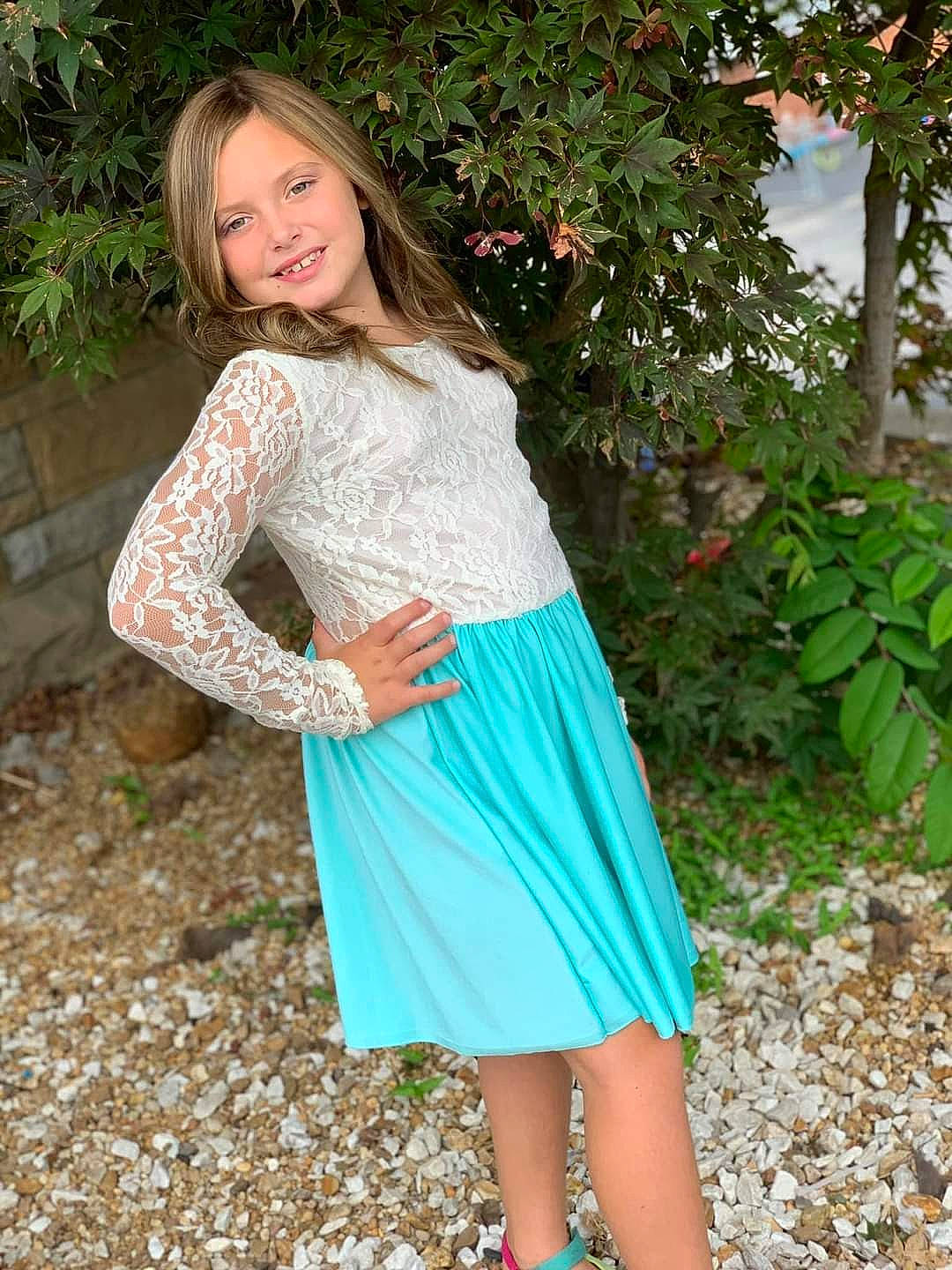 Raelynn joined the competition — help win amazing prizes! abdomen, arm, day_dress, dress, fashion_design, fashion_model, formal_wear, grass, hair, joy, knee, long_hair, neck, one_piece_garment, person, plant, shoulder, sleeve, smile, thigh