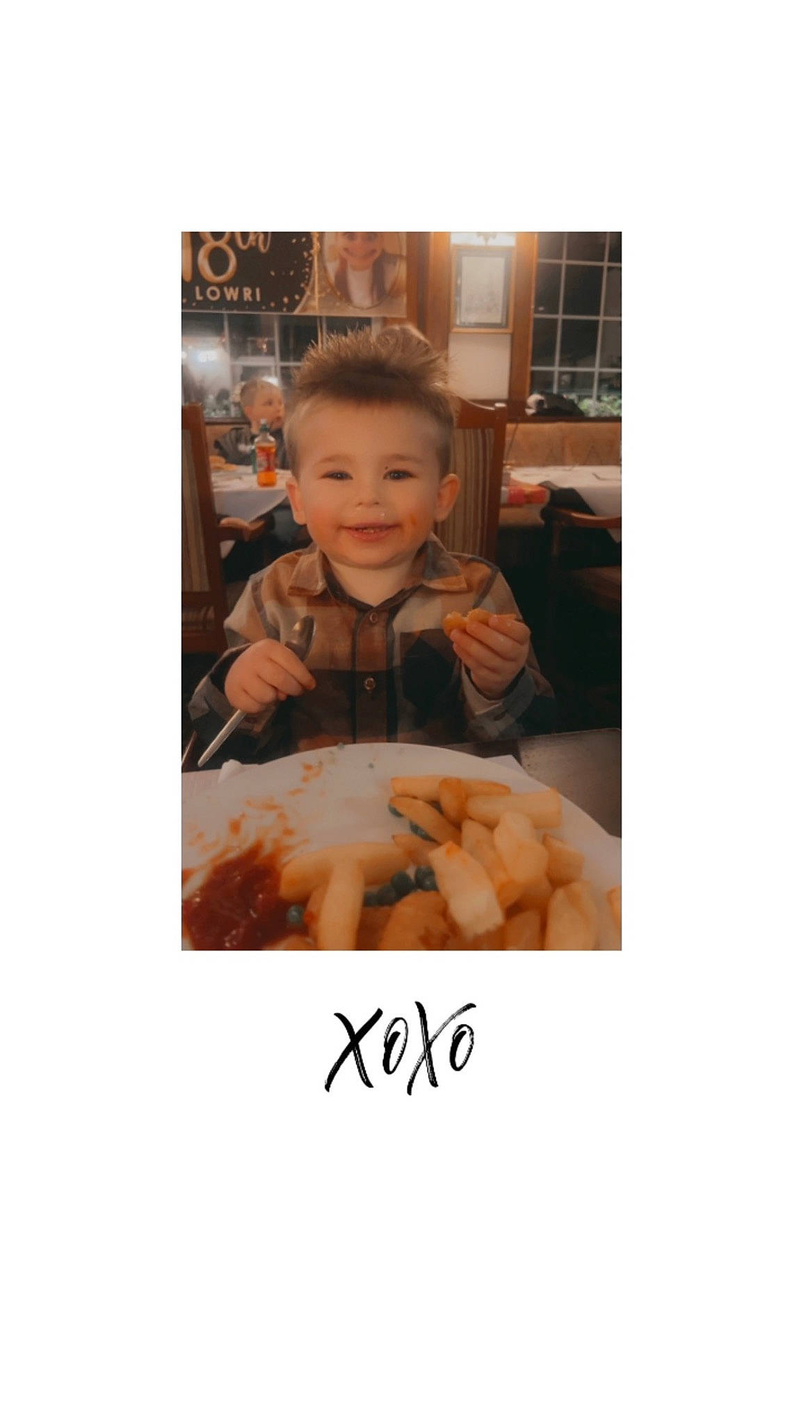 Roman-john joined the competition — help win amazing prizes! art, baby, blurred, child, formal_wear, fur, gesture, happy, joy, person, photo_caption, room, sitting, sleeve, smile, t_shirt, table, thumb, toddler, wood