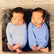 Joshua Mateo joined the competition — help win amazing prizes! baby, basket, blanket, child, closeup, cushion, cute, feet, head, indoor, infant, newborn, peaceful, portrait, resting, sleeping, soft, twins, woven_basket, wrapped