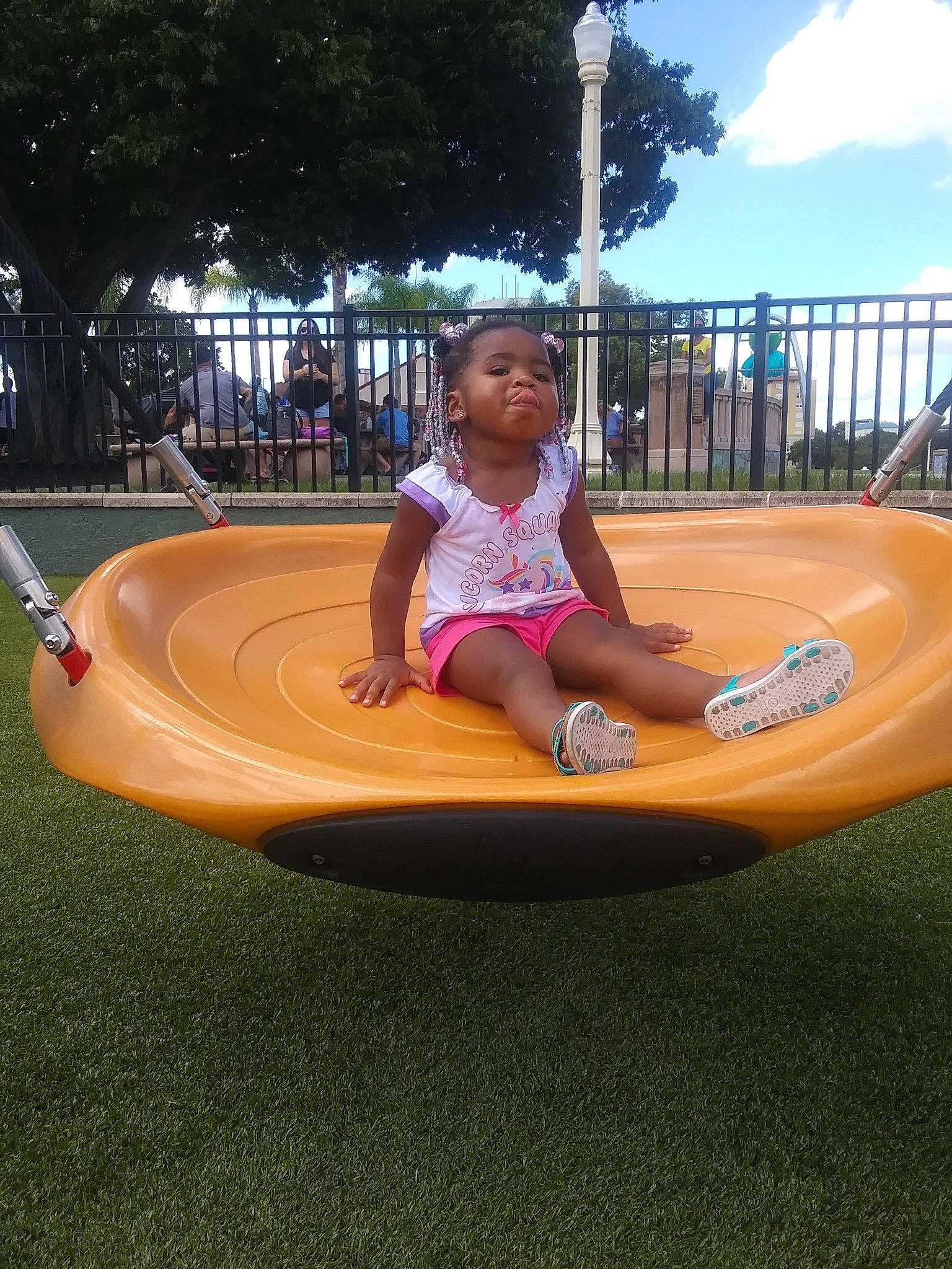 Lyrica joined the competition — help win amazing prizes! fun, leisure, outdoor_play_equipment, person, play, playground, public_space, recreation