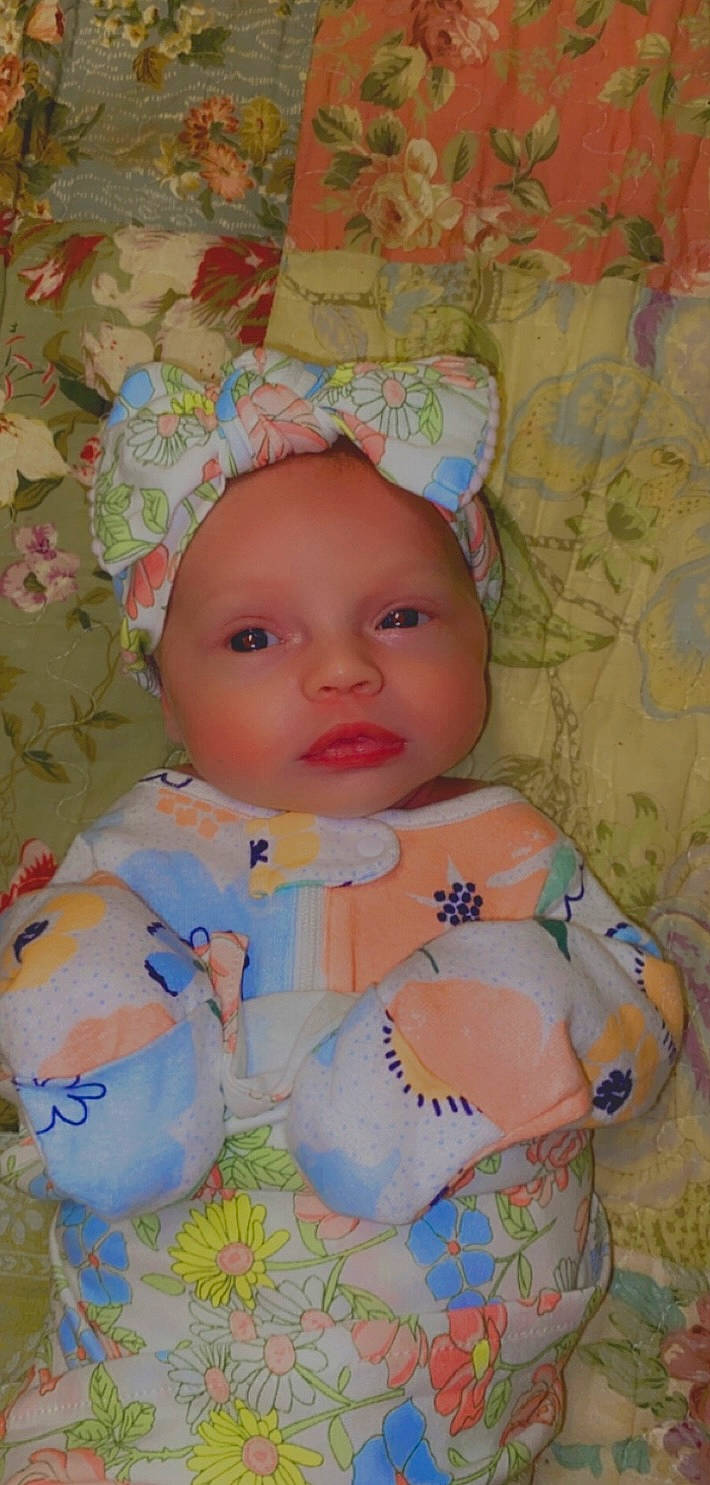 Emberly joined the competition — help win amazing prizes! baby, baby_toddler_clothing, cheek, child, chin, clothing, doll, dress, eye, face, head, headwear, human_body, iris, lip, nose, outerwear, person, pink, skin